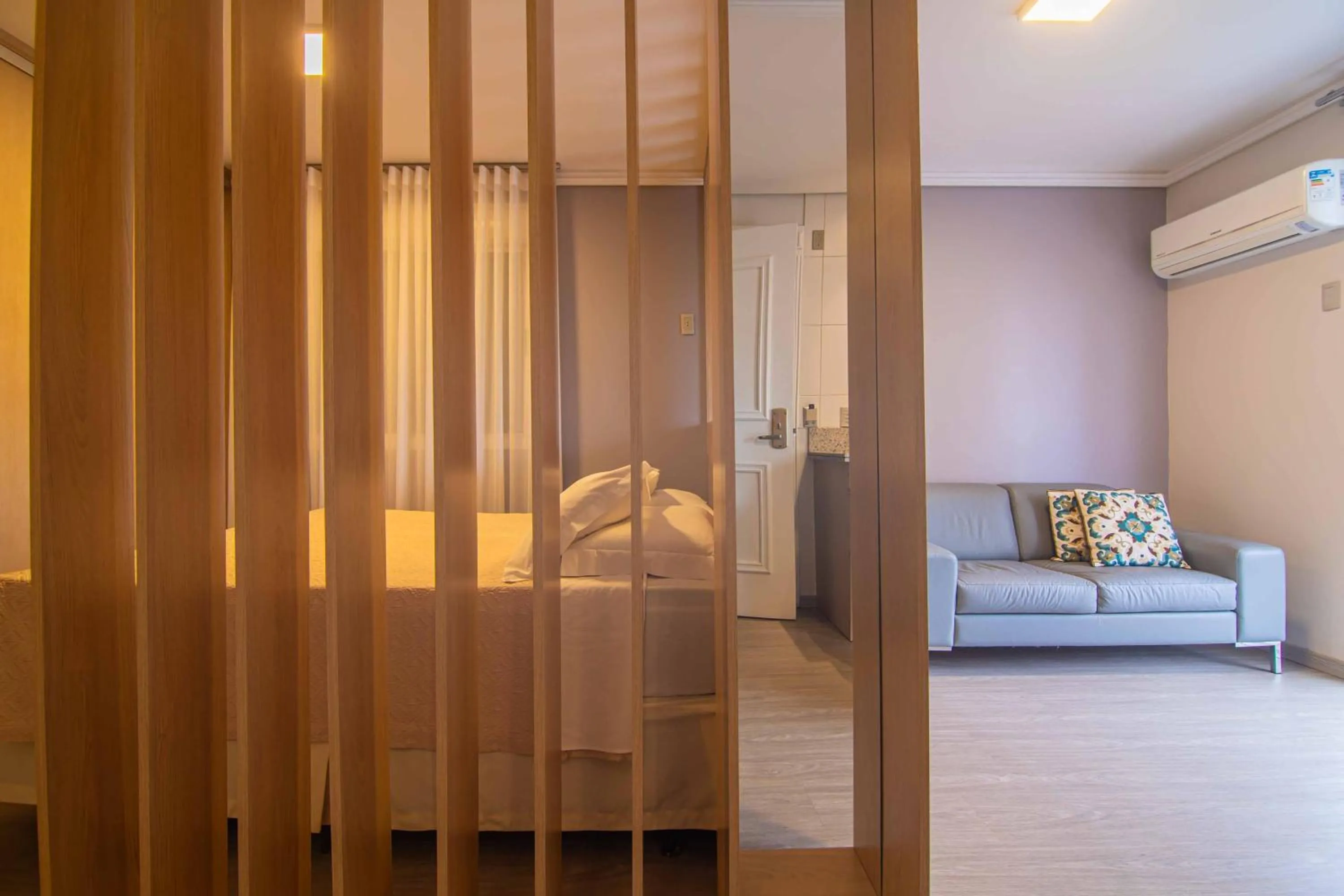 Bed in Bela Vista Hotel & Flat