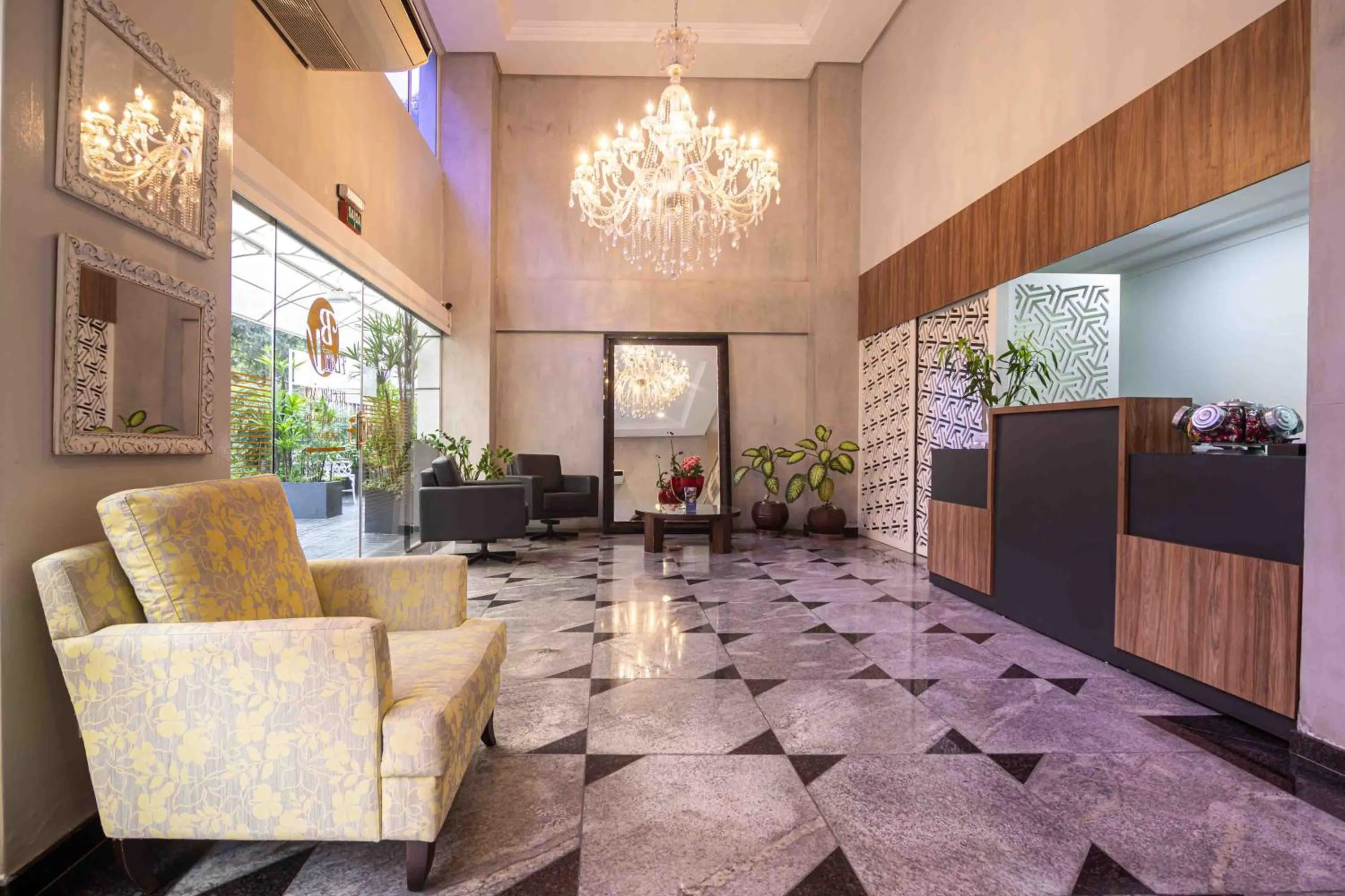 Lobby or reception in Bela Vista Hotel & Flat