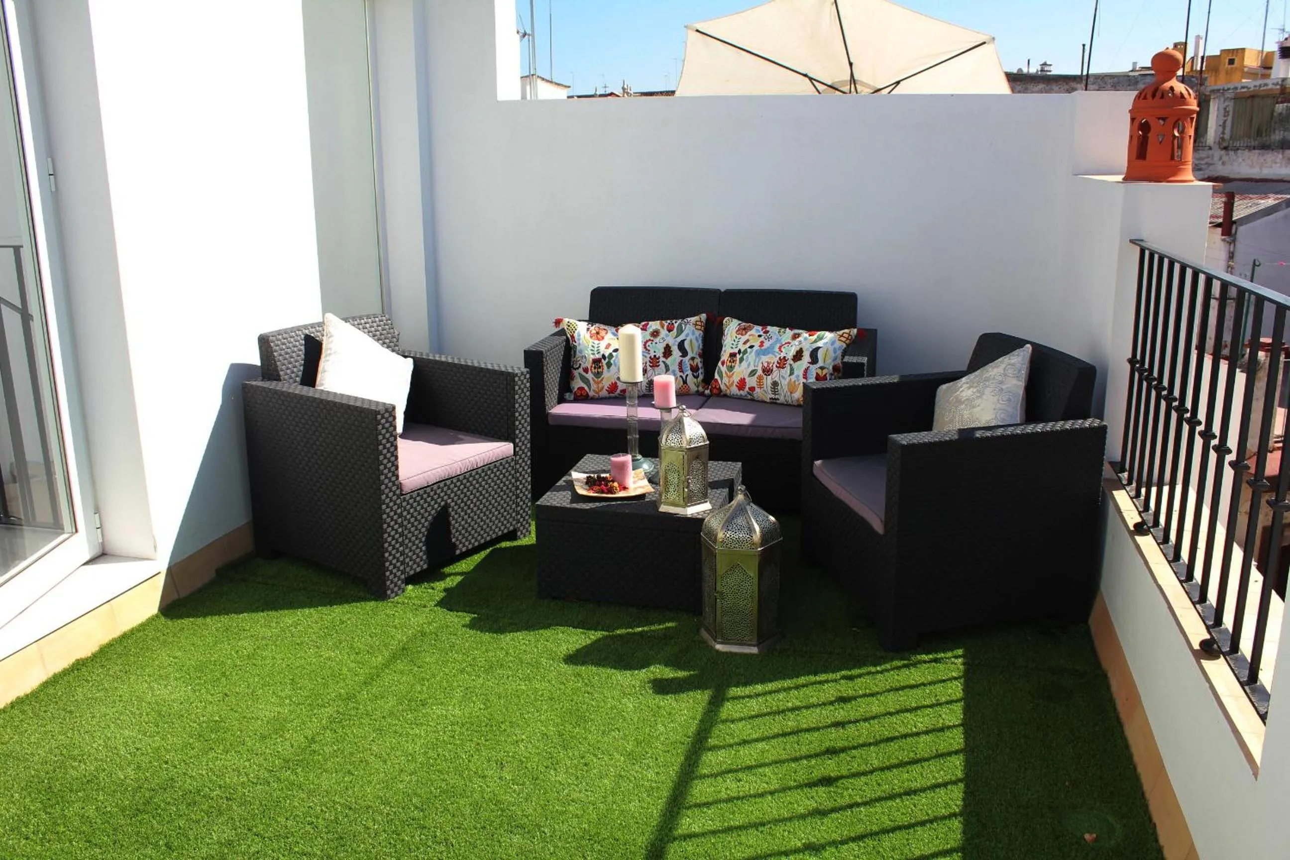 Garden in Panther Home Luxury Dreams Sevilla