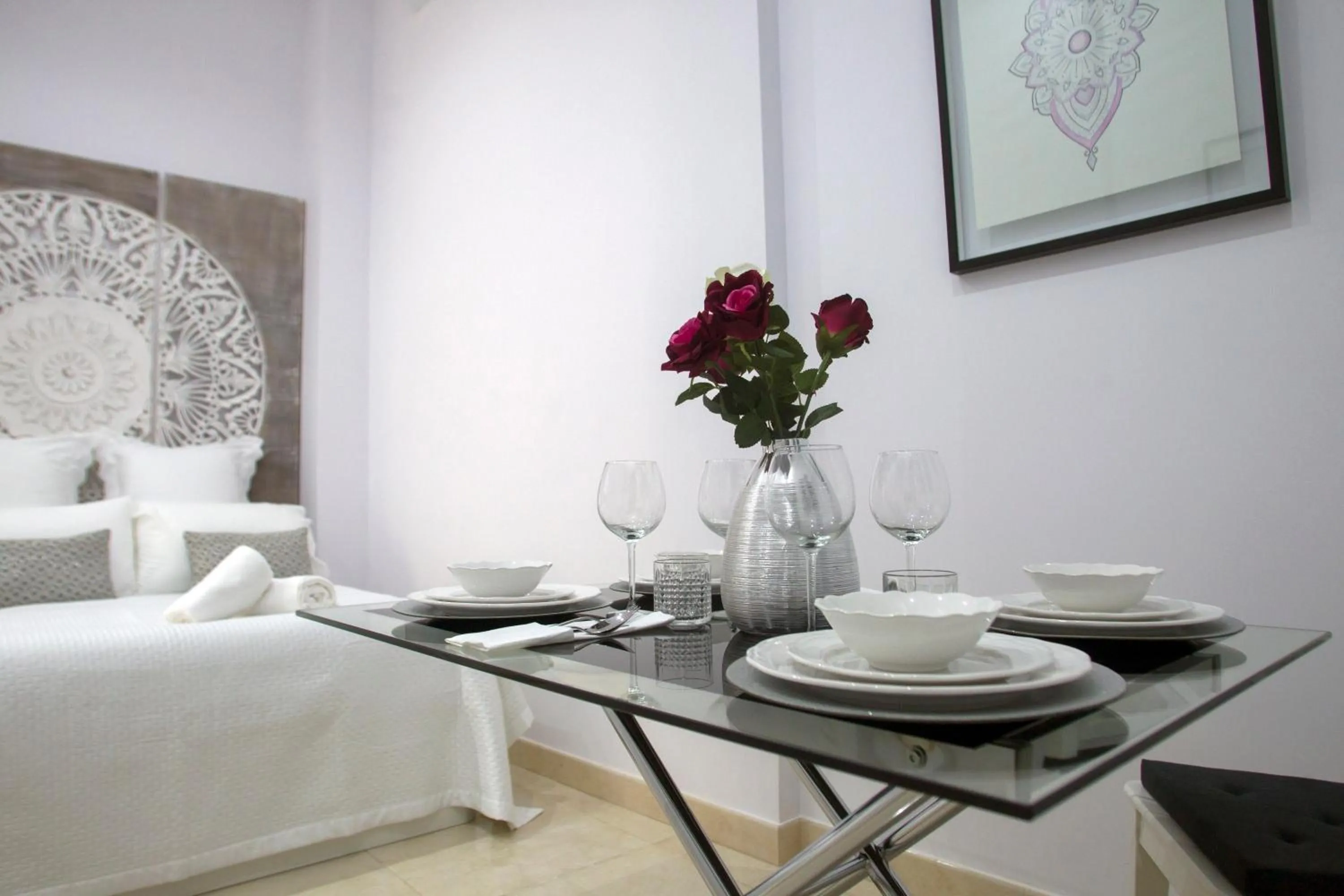 Food and drinks, Bed in Panther Home Luxury Dreams Sevilla