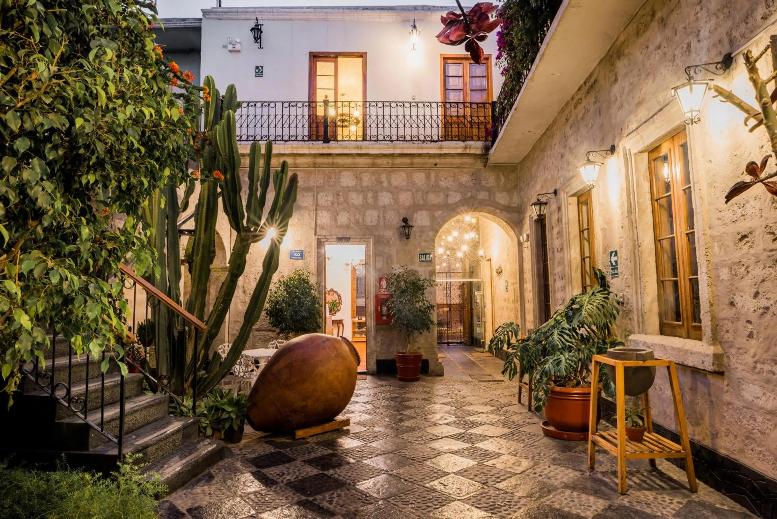 Patio in Majestad Hotel Boutique