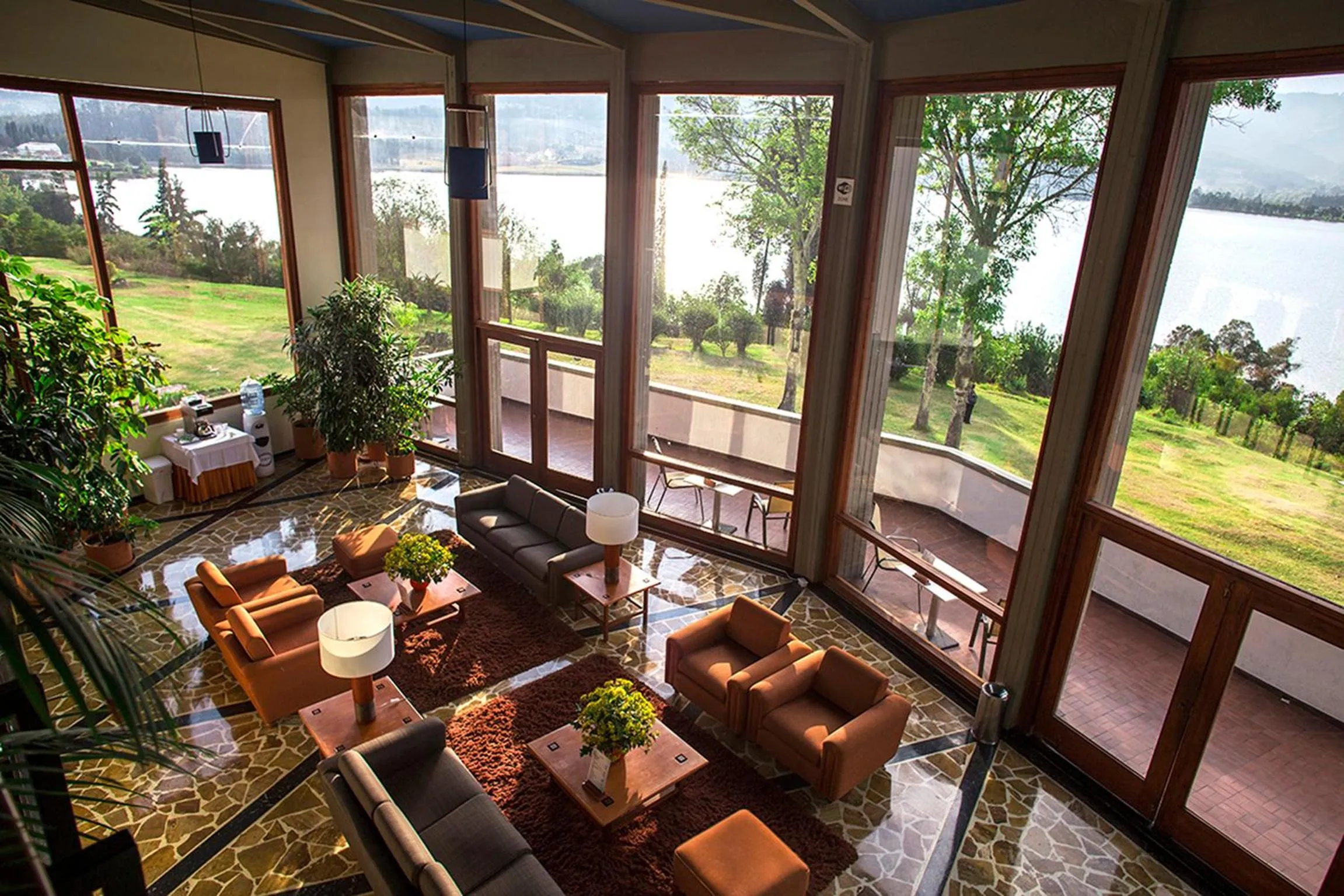 Lobby or reception in D'Acosta Hotel Sochagota