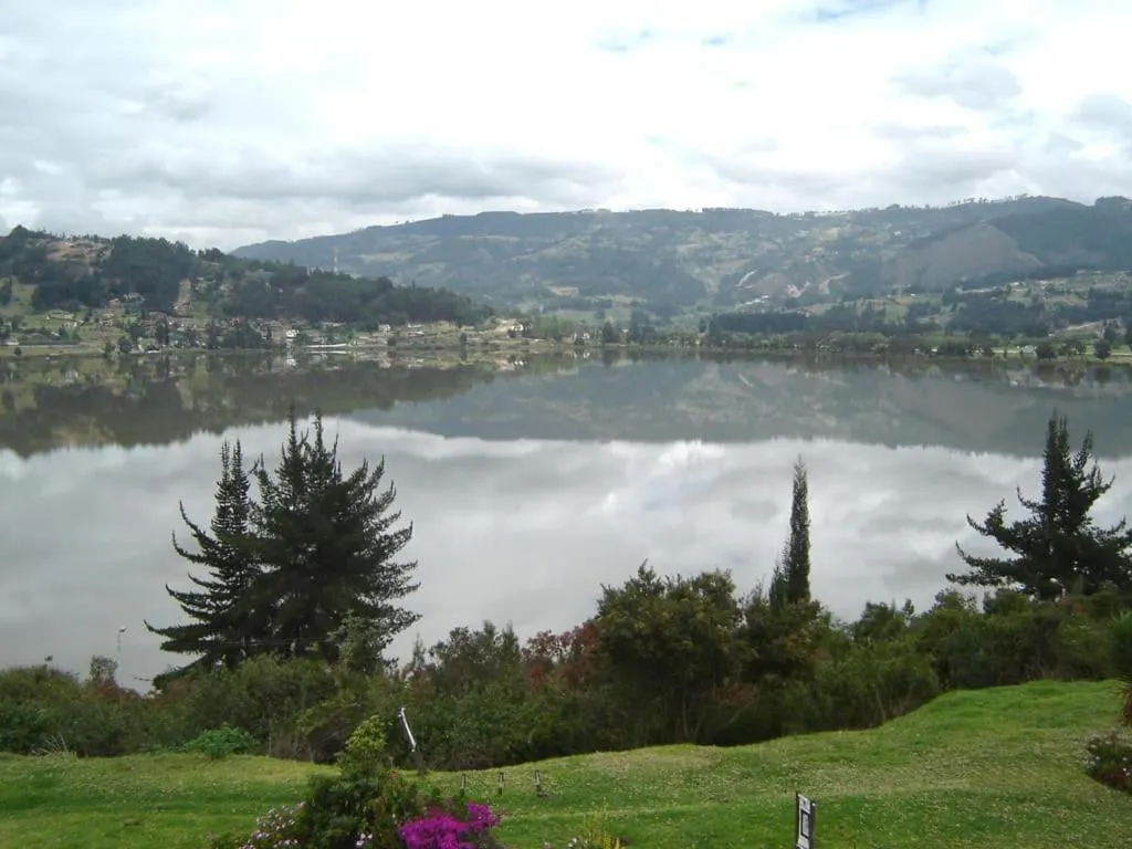 Lake view in D'Acosta Hotel Sochagota