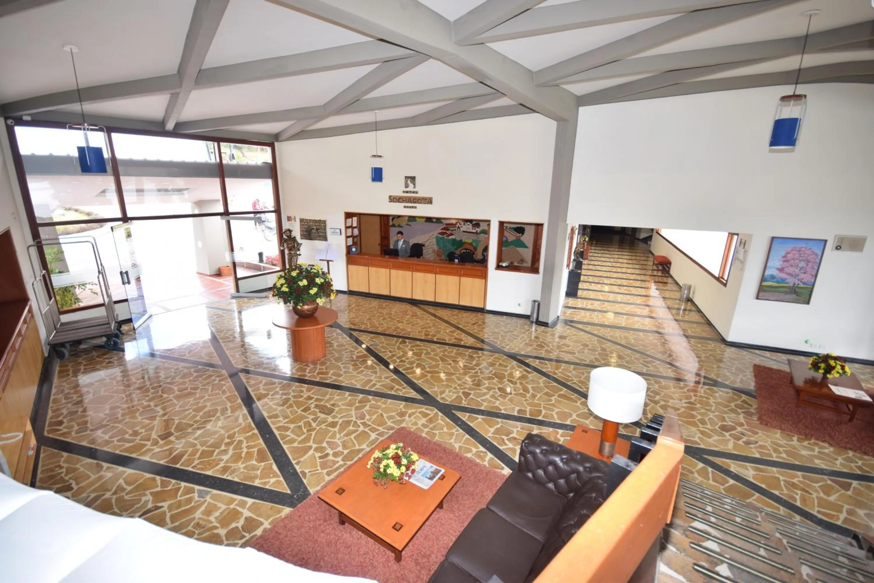 Lobby or reception in D'Acosta Hotel Sochagota
