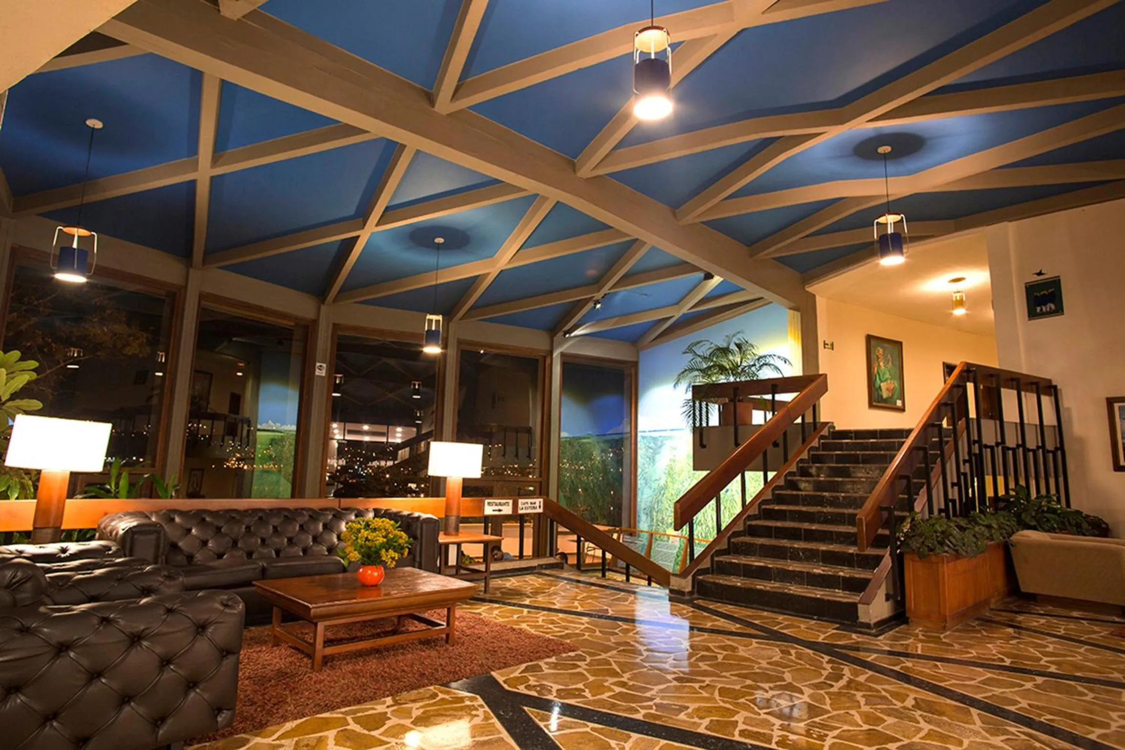 Lobby or reception in D'Acosta Hotel Sochagota