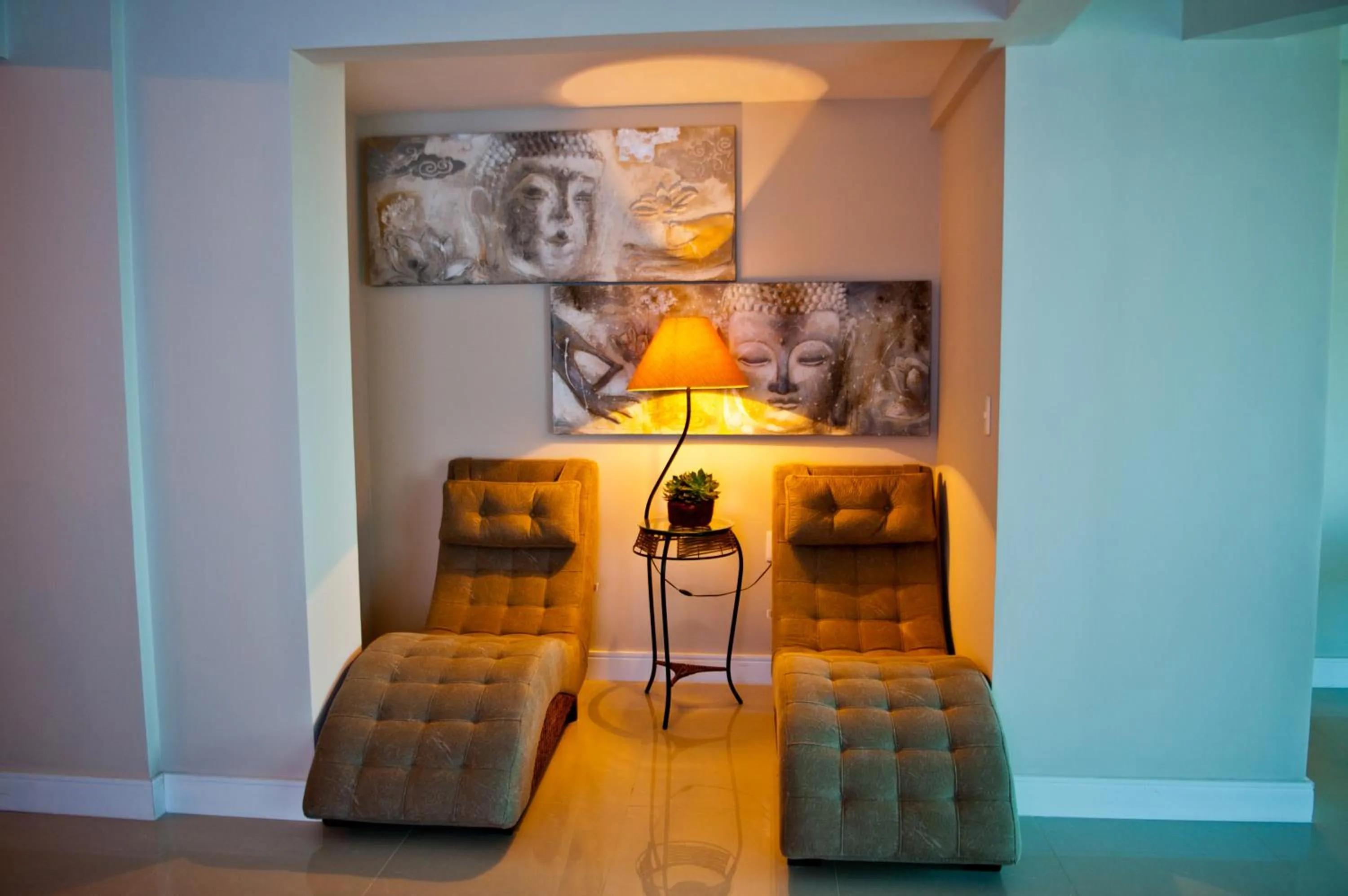 Living room in Pousada Bora Bora