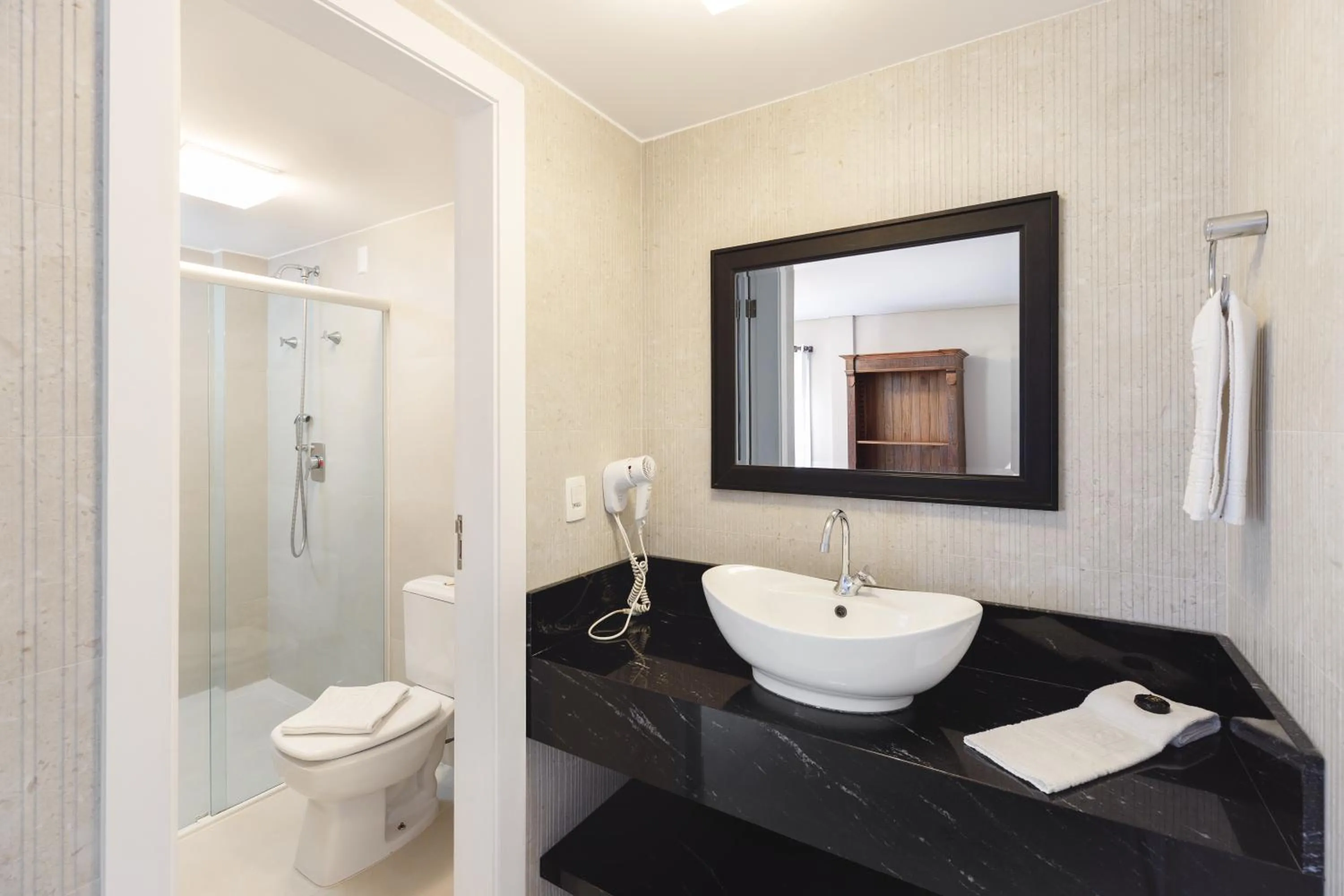 Shower in Pousada Bora Bora