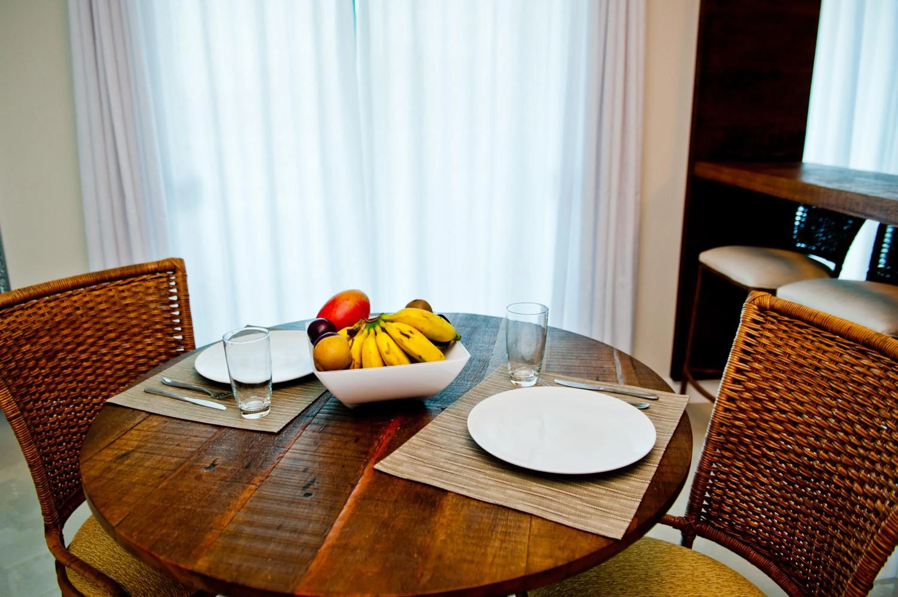 Living room in Pousada Bora Bora