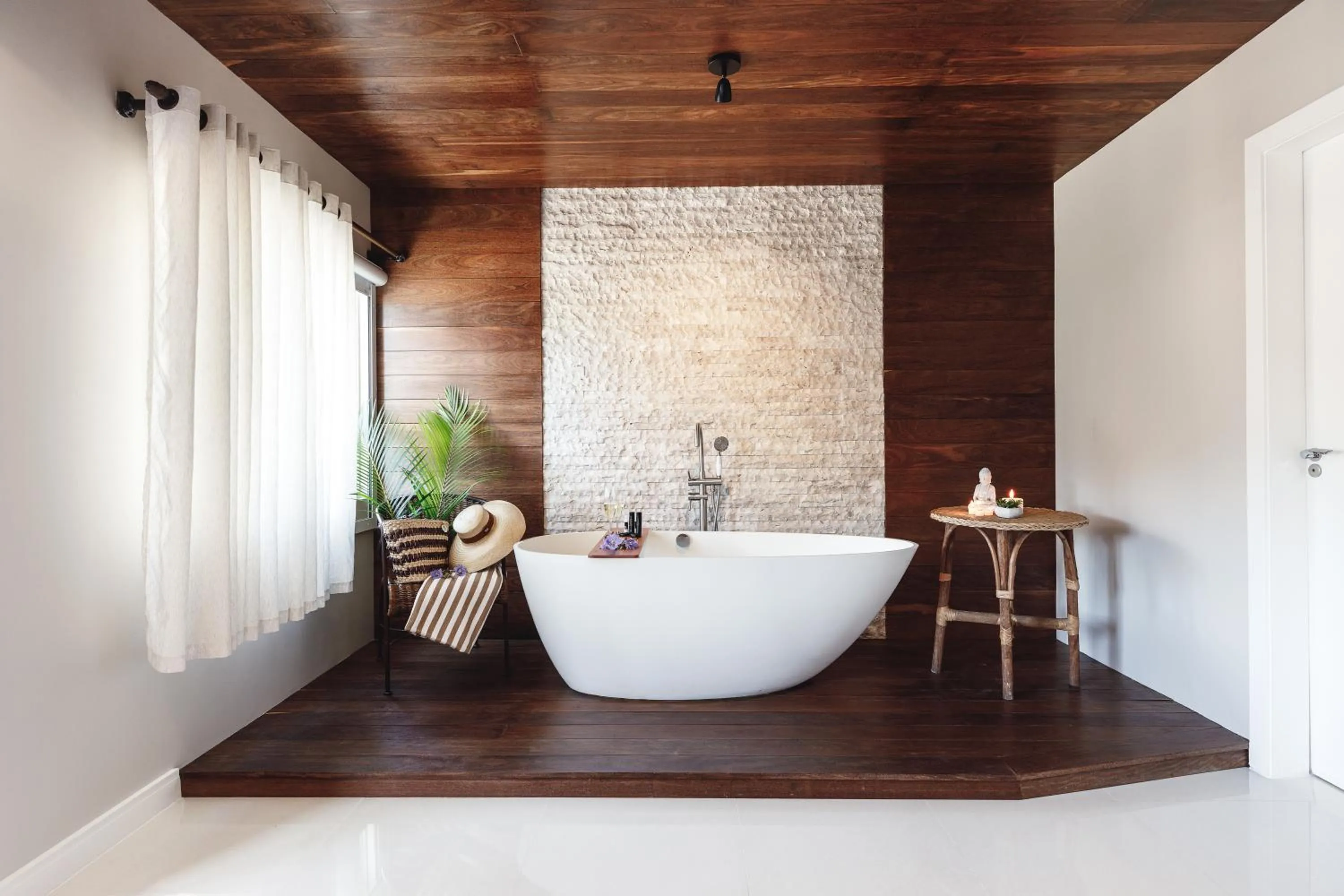 Bath in Pousada Bora Bora