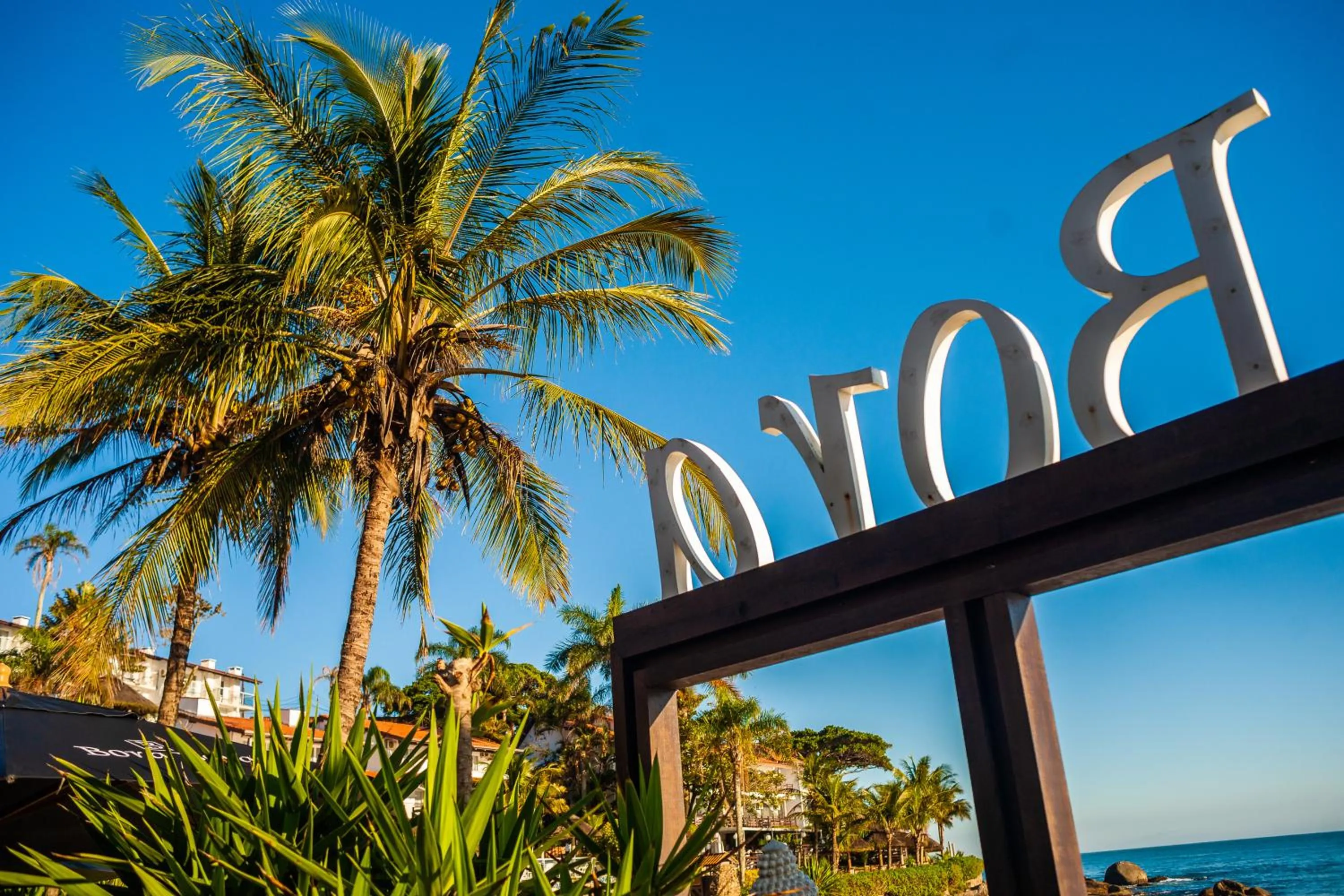 Natural landscape in Pousada Bora Bora