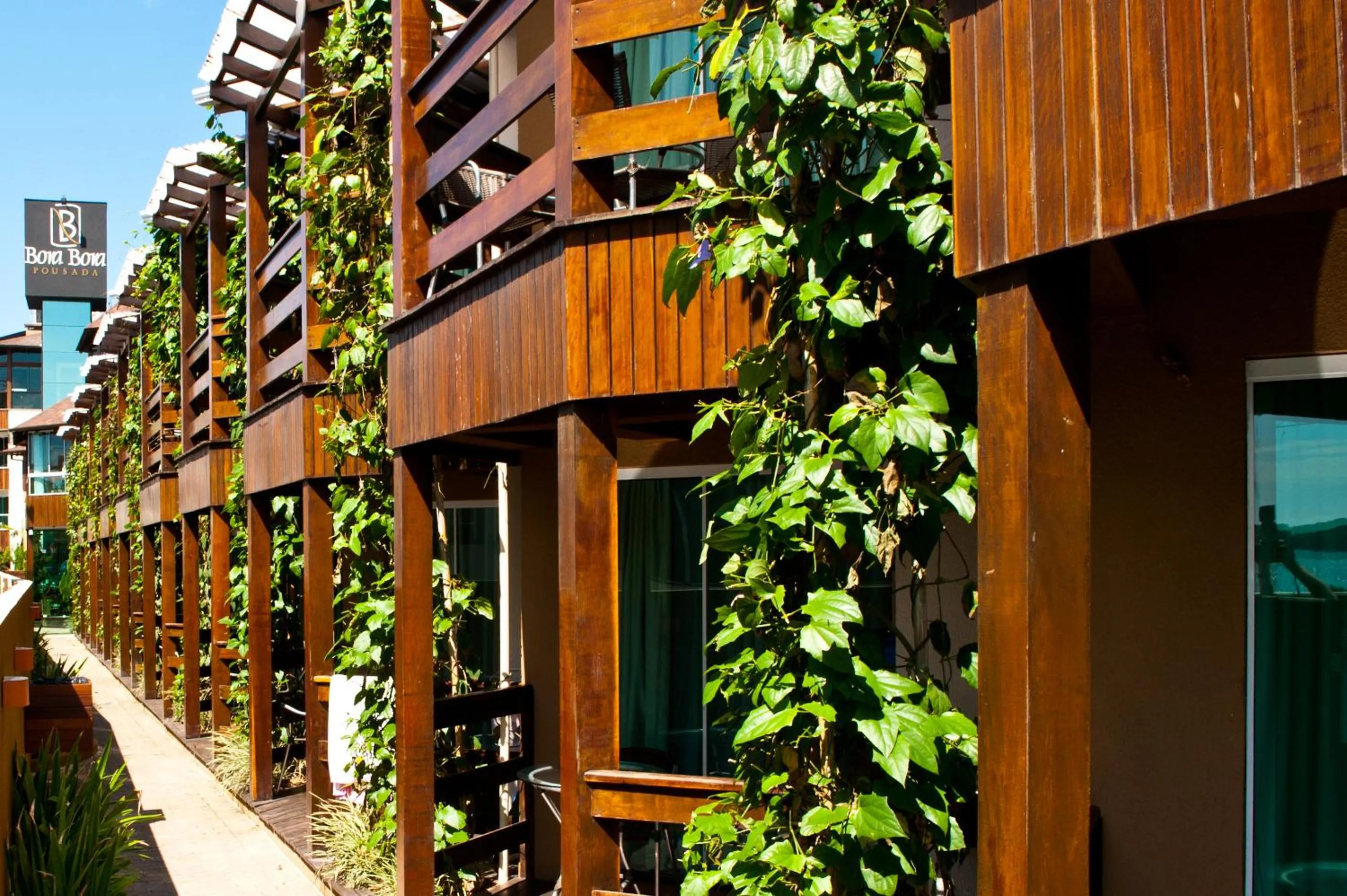 Property building in Pousada Bora Bora