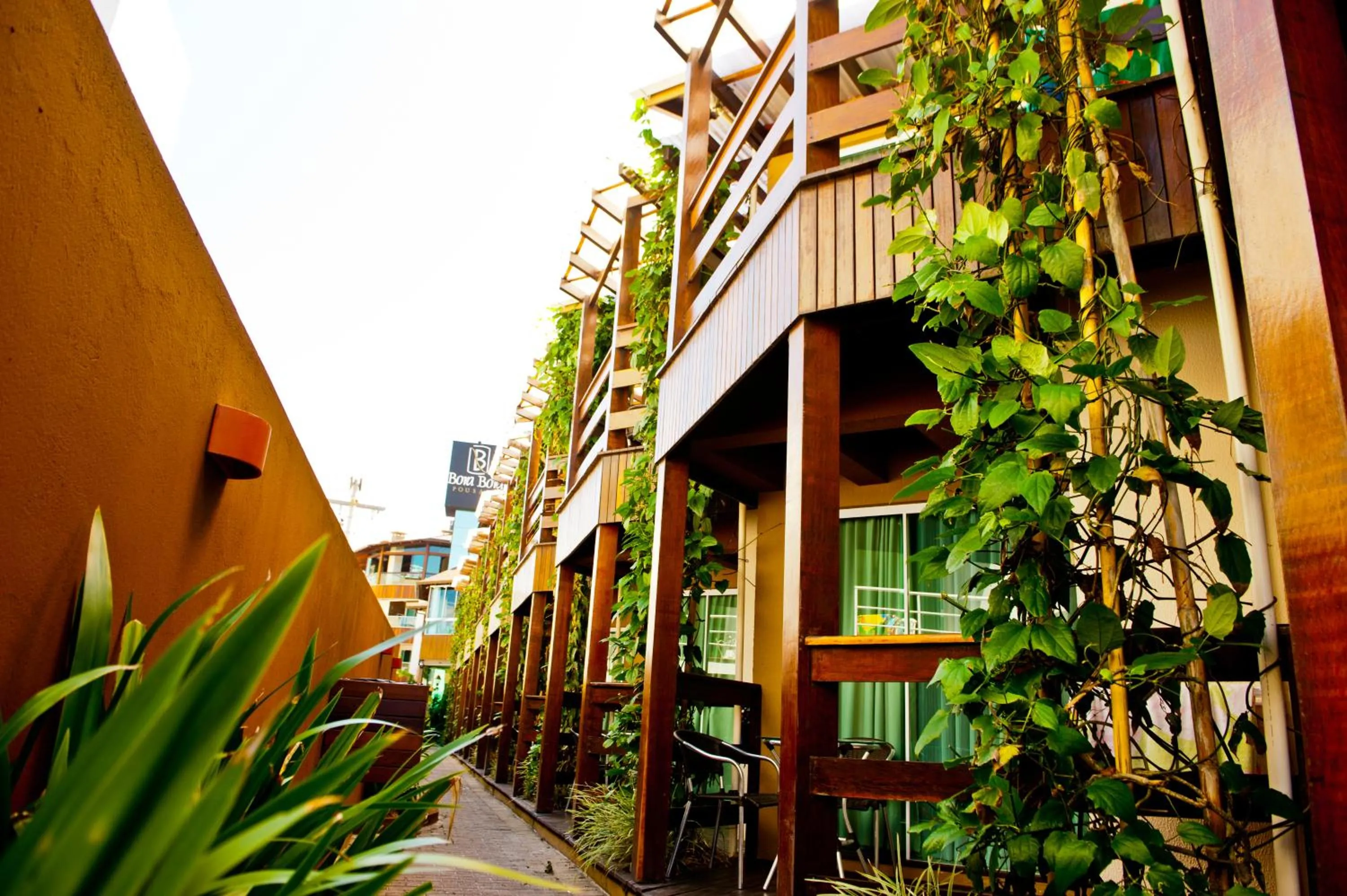 Property building in Pousada Bora Bora