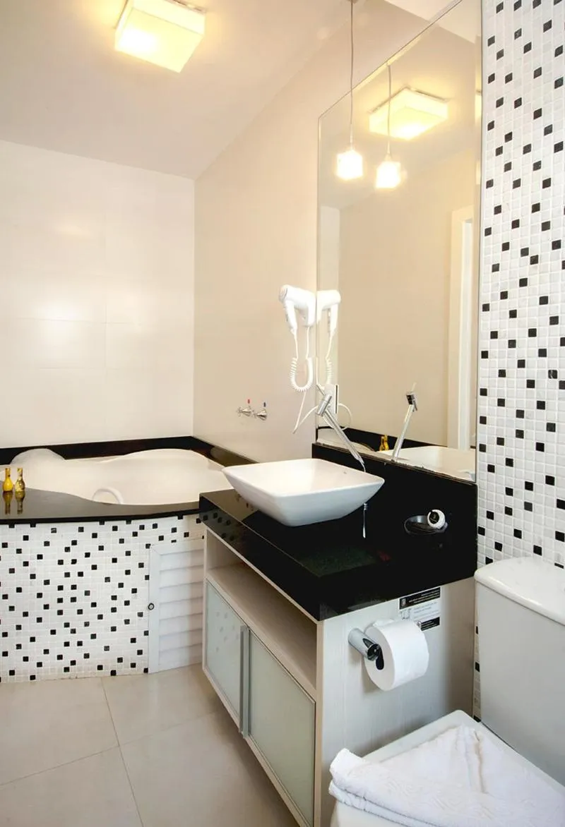 Bathroom in Pousada Bora Bora