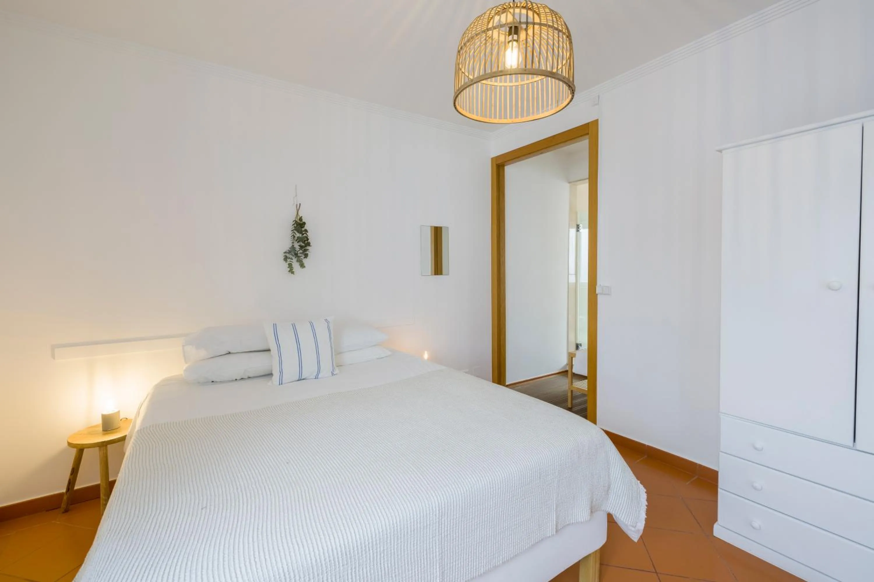 Decorative detail, Bed in Casa Luma B&B