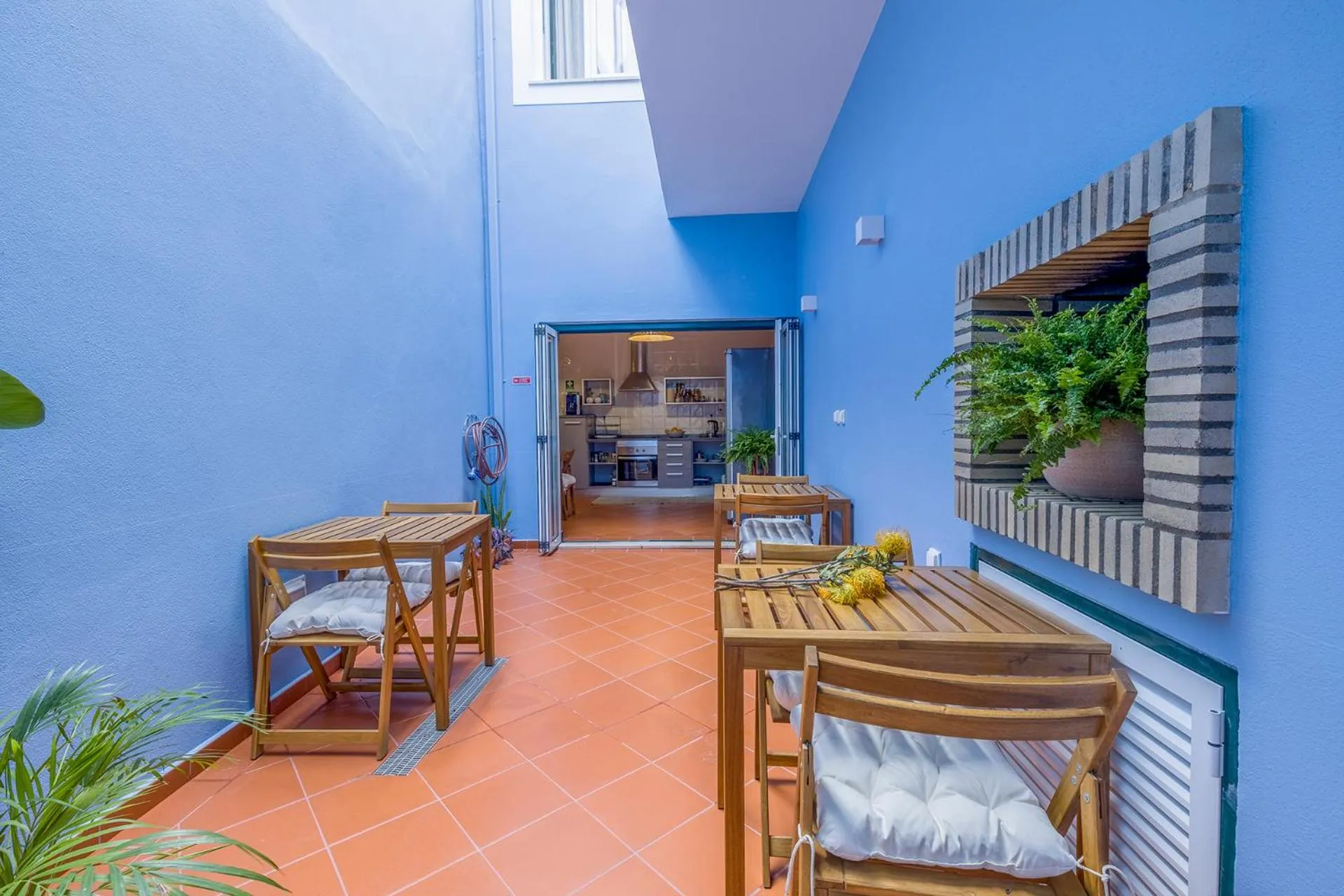 Patio in Casa Luma B&B