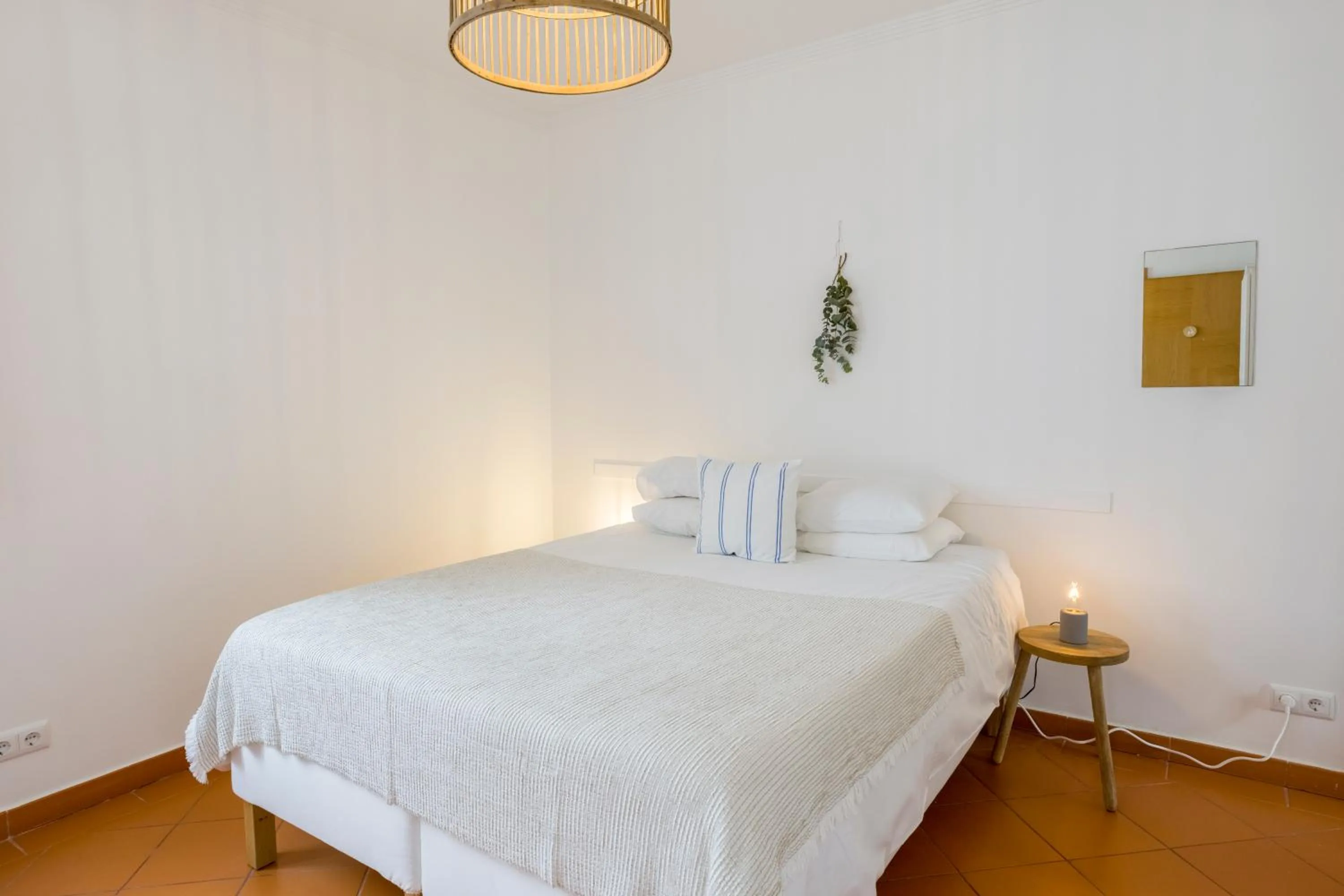 Decorative detail, Bed in Casa Luma B&B