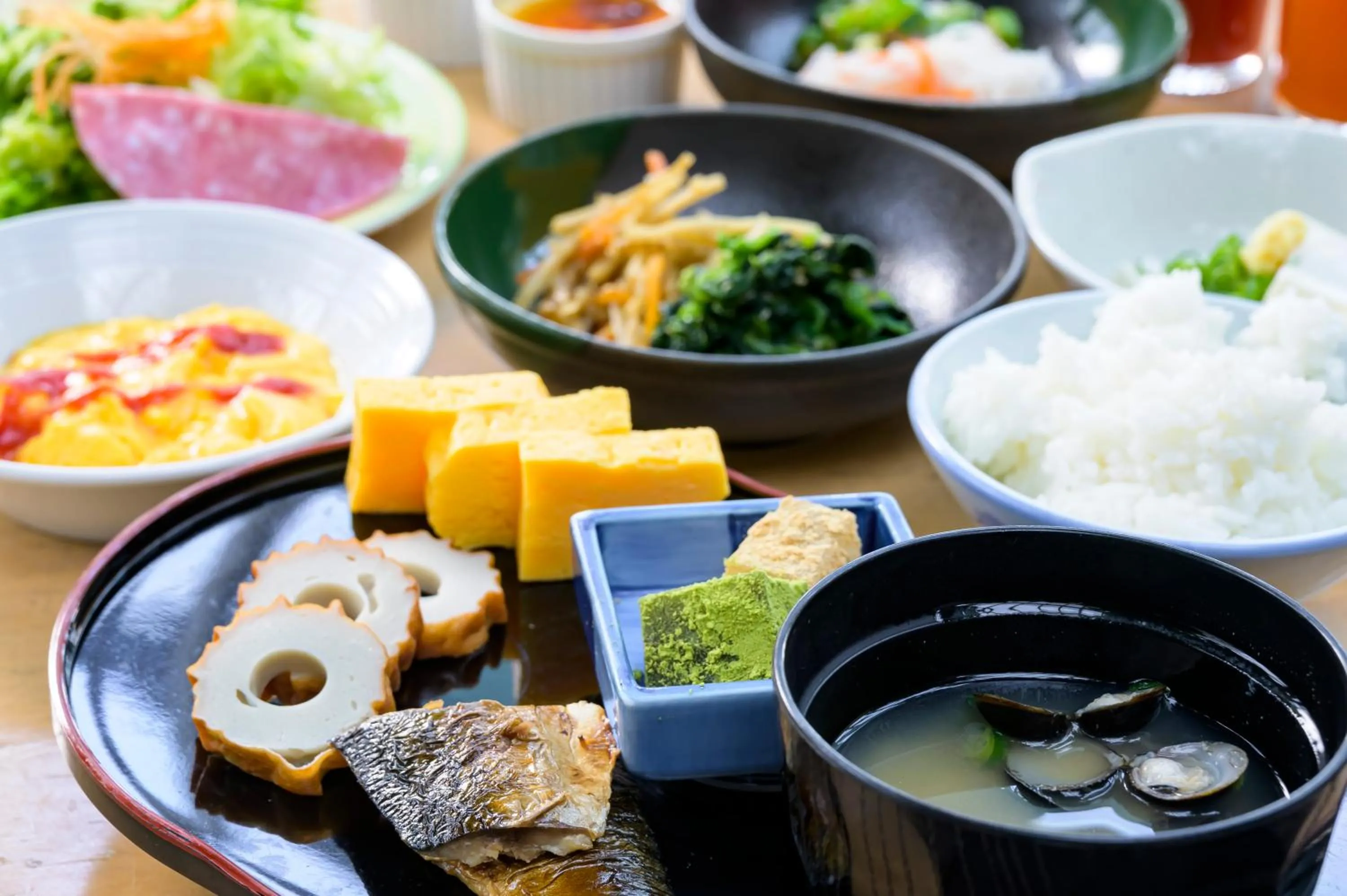 Breakfast in Twin Leaves Hotel Izumo