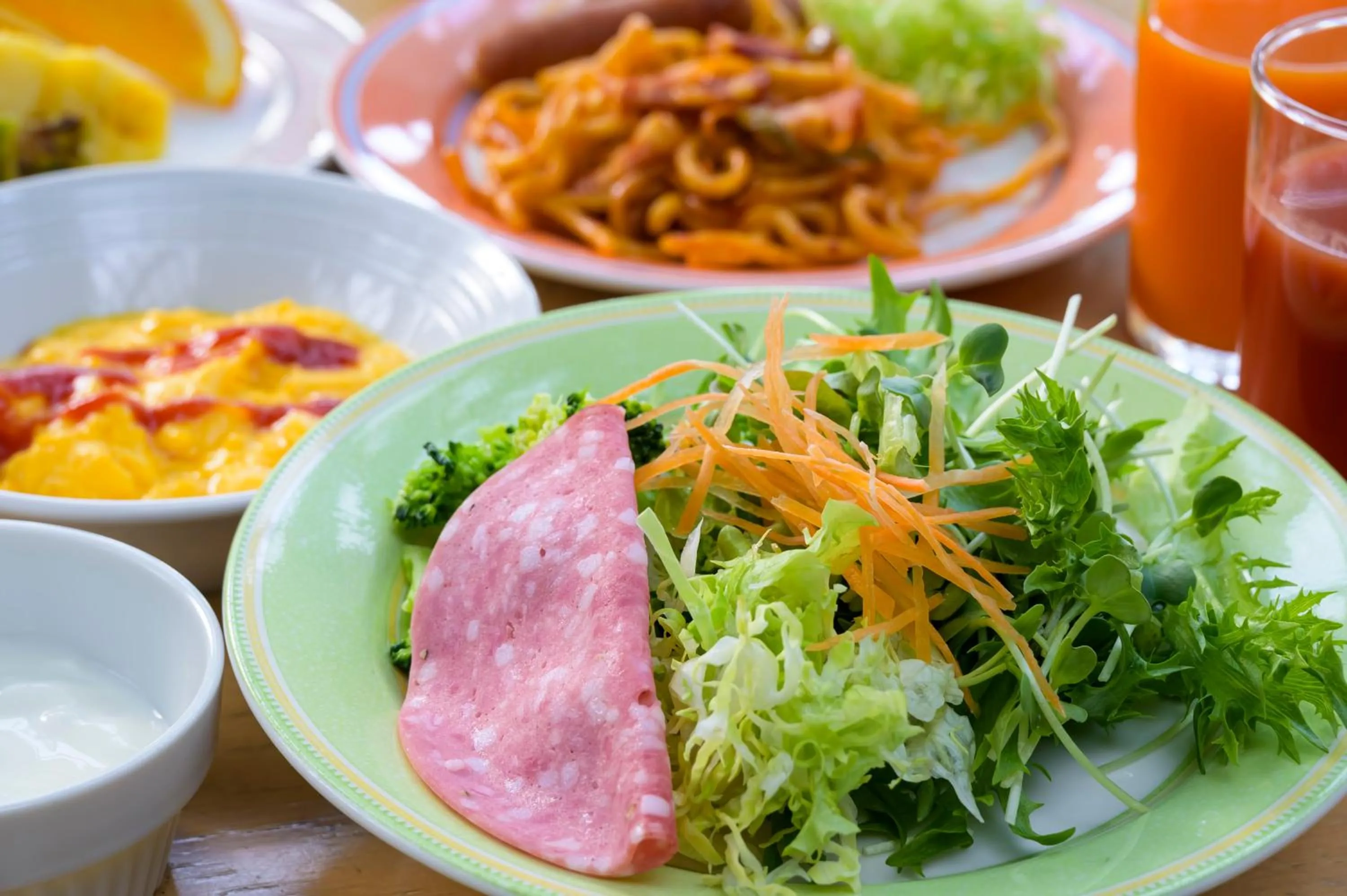 Breakfast in Twin Leaves Hotel Izumo