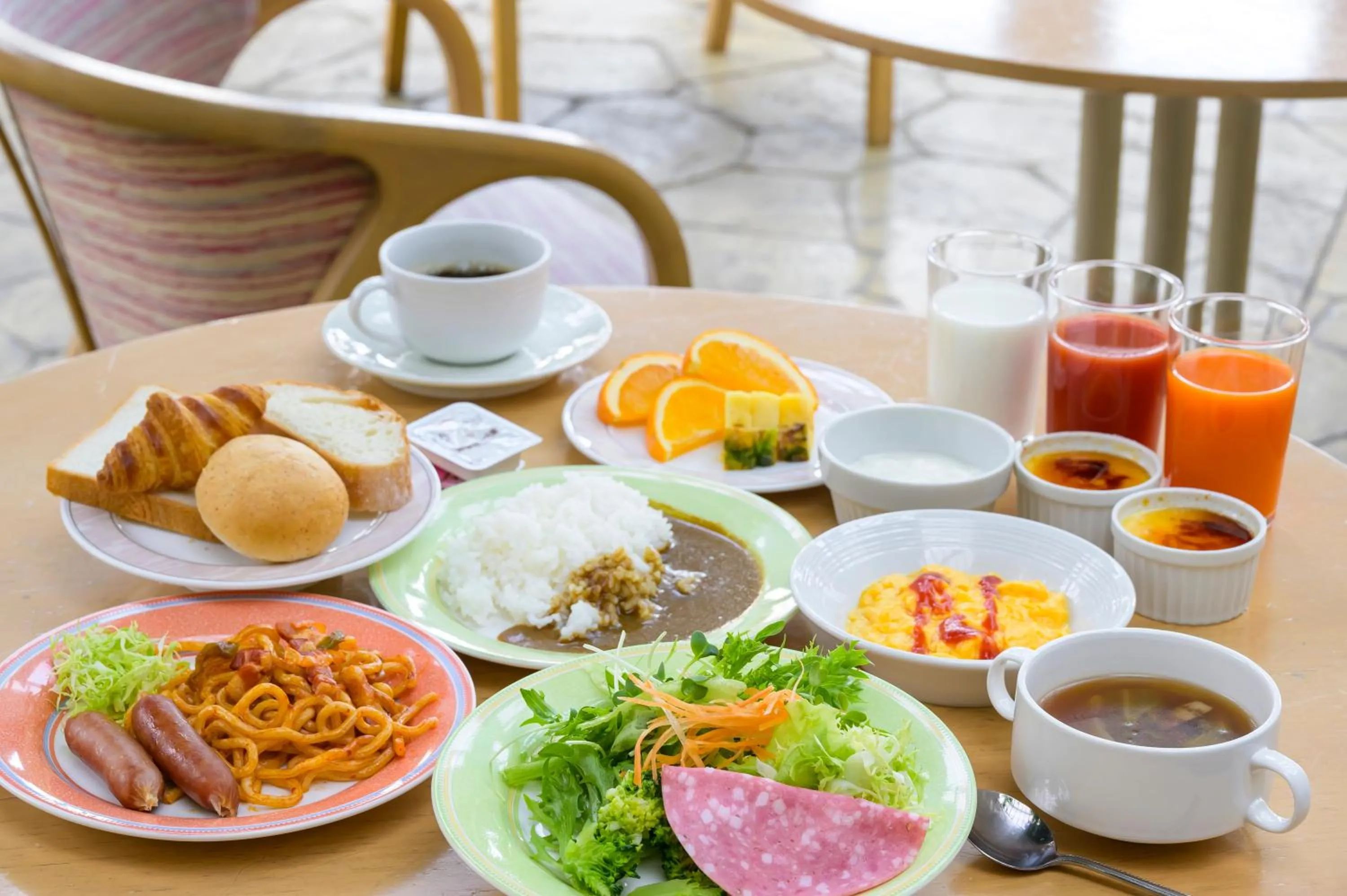 Breakfast in Twin Leaves Hotel Izumo