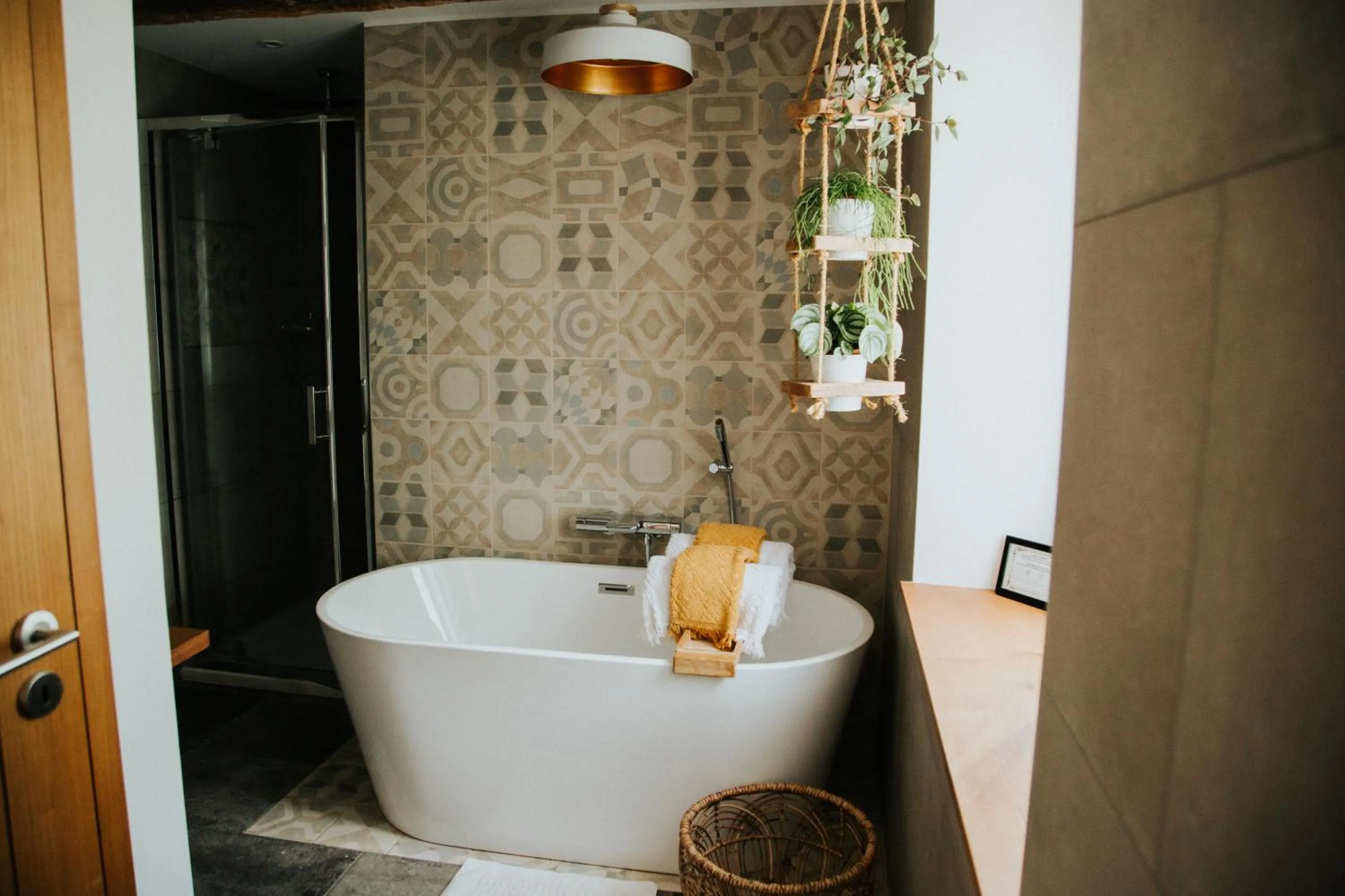 Bathroom in Le Moulin Camoula