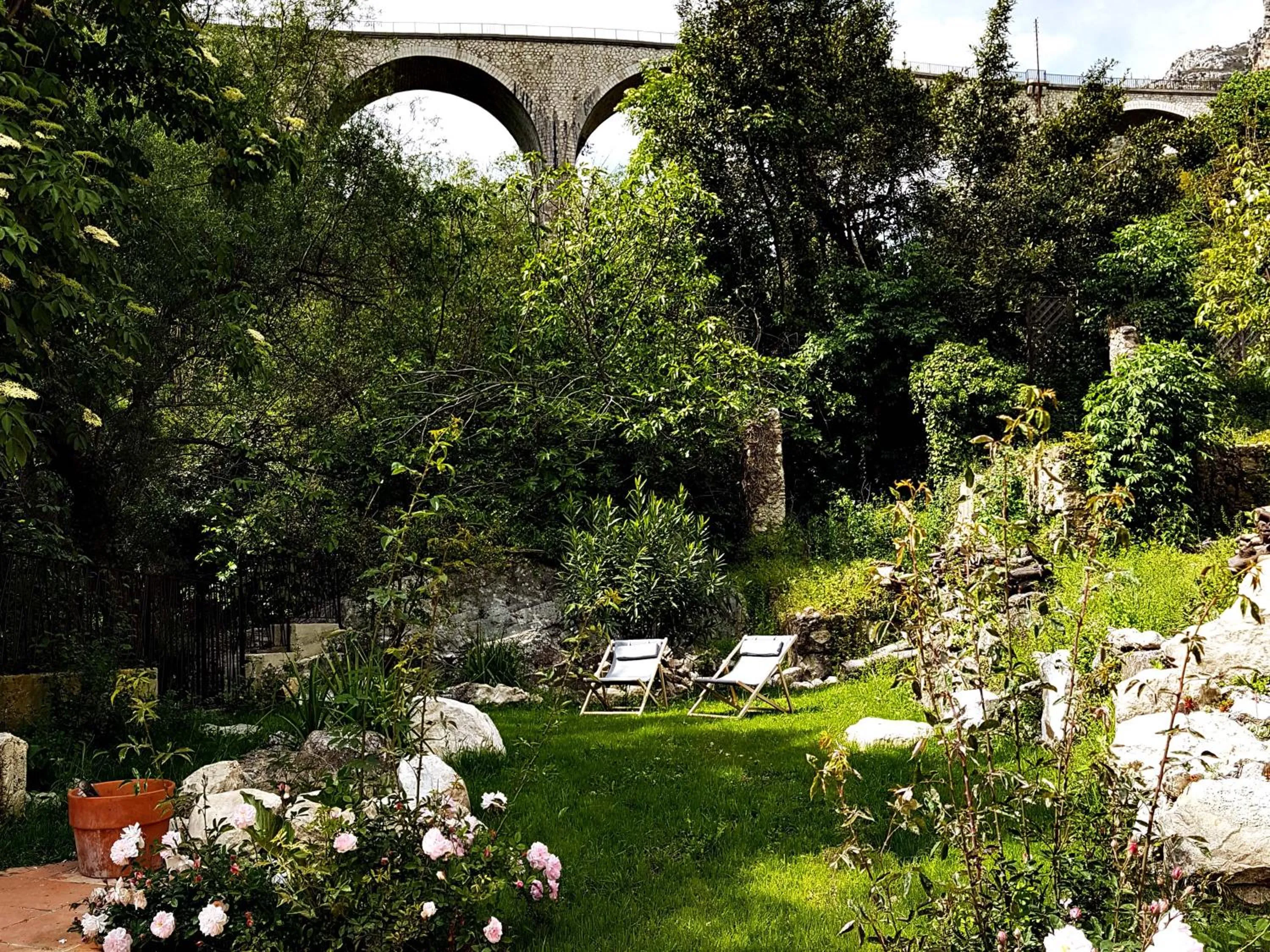 Garden in Le Moulin Camoula