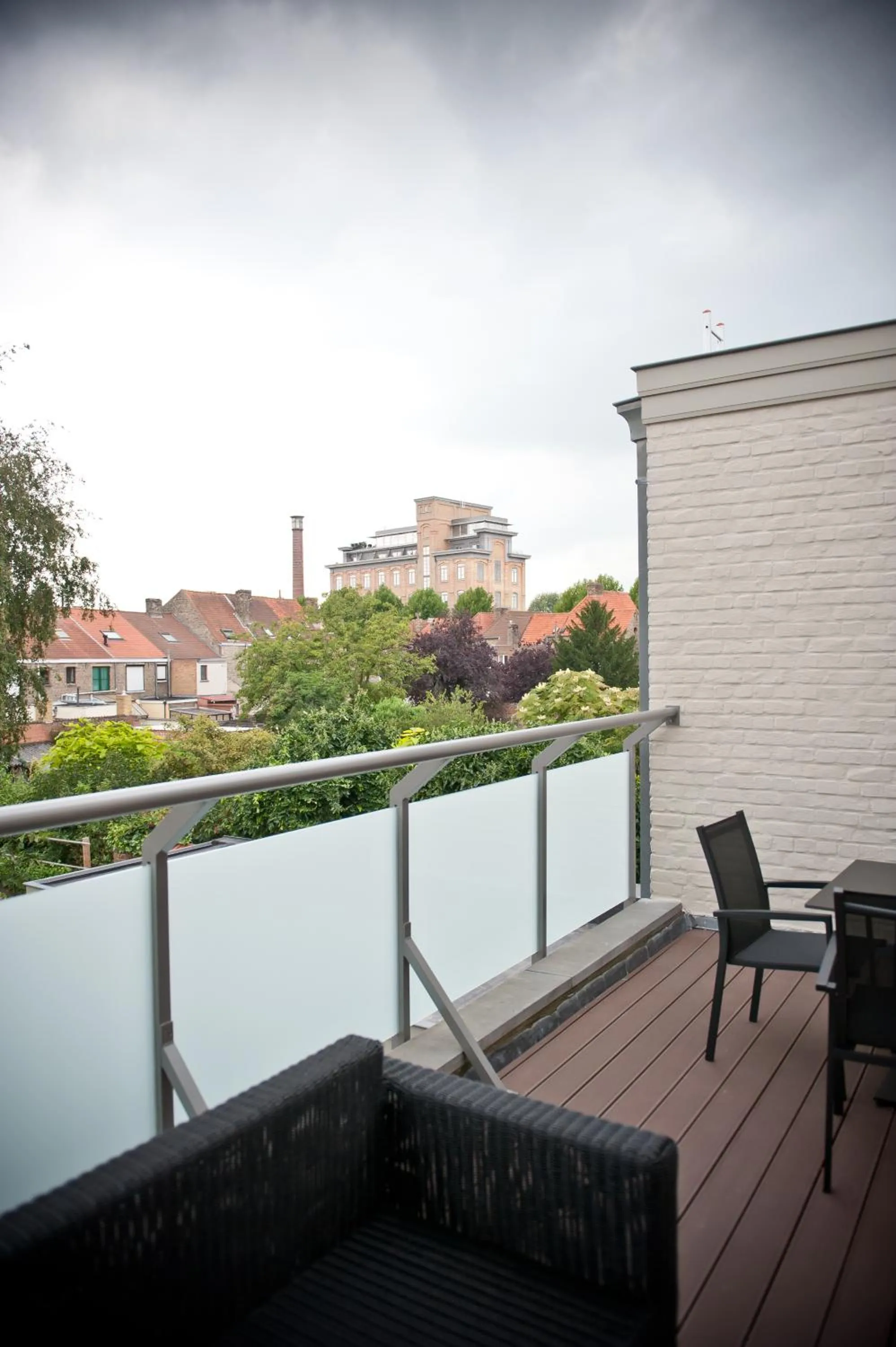 Balcony/Terrace in B&B Innbrugas