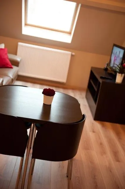 Living room in B&B Innbrugas