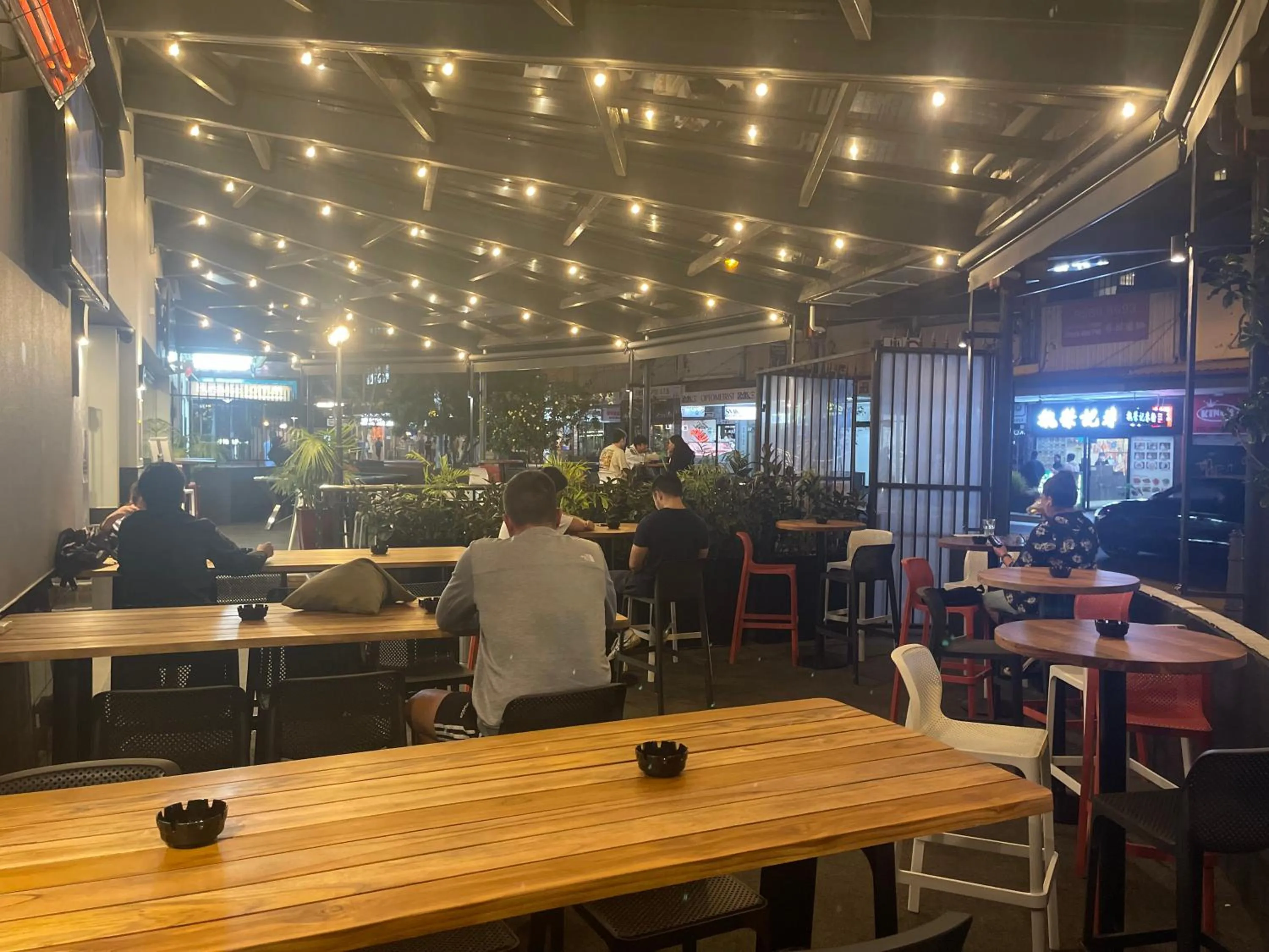 Seating area in Hurstville Ritz Hotel