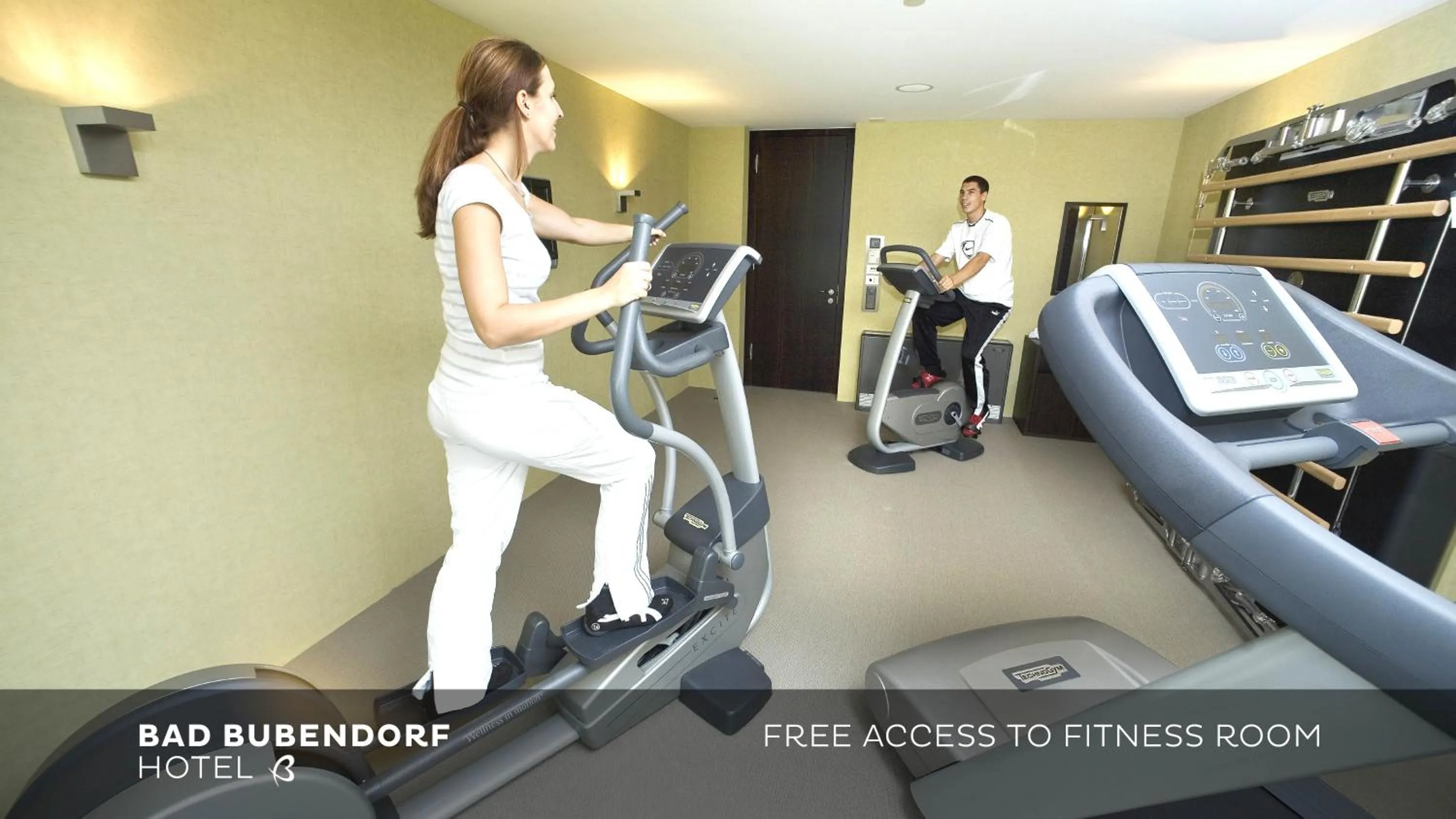 Fitness centre/facilities in Bad Bubendorf Design & Lifestyle Hotel