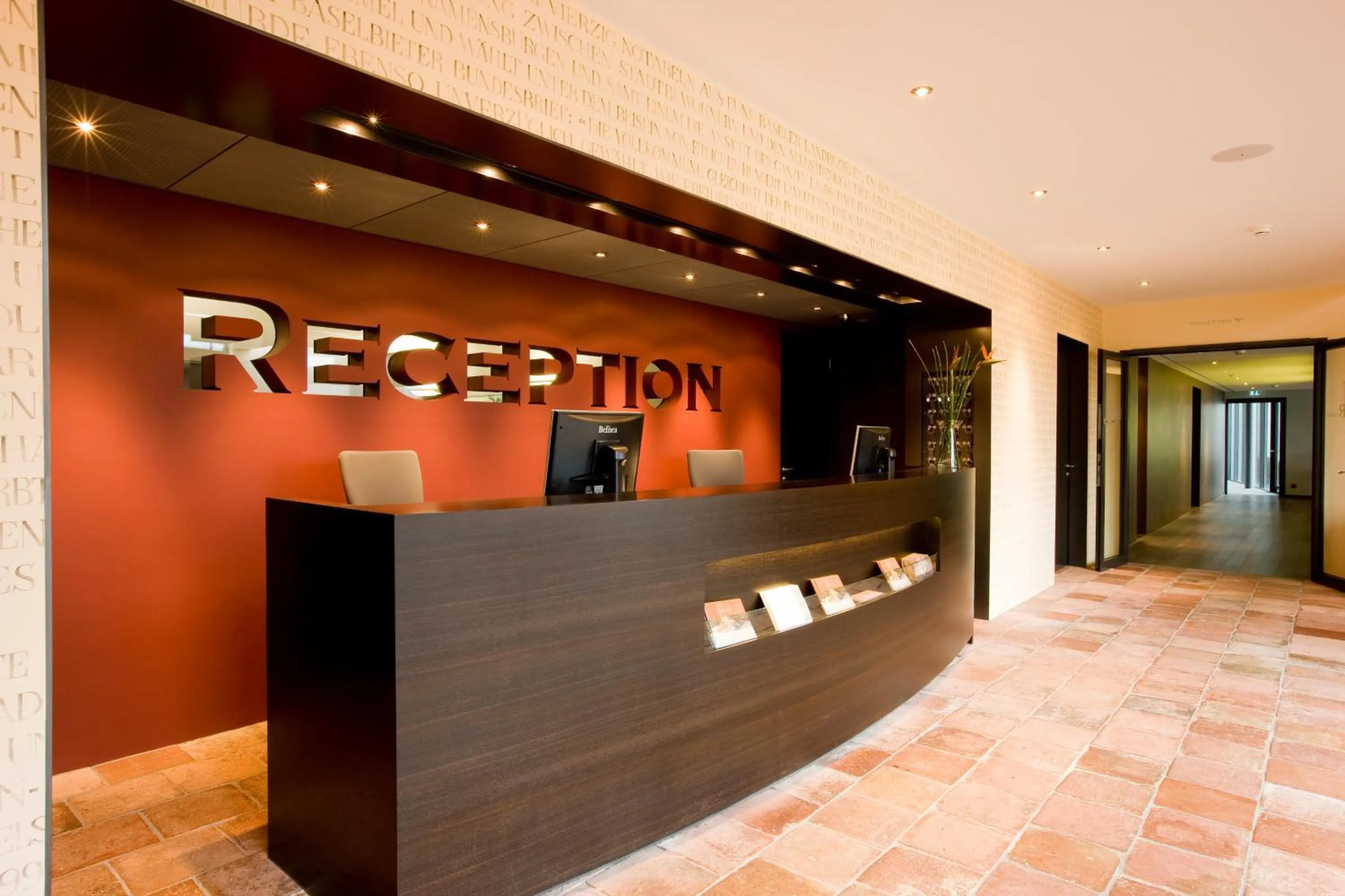 Lobby or reception in Bad Bubendorf Design & Lifestyle Hotel