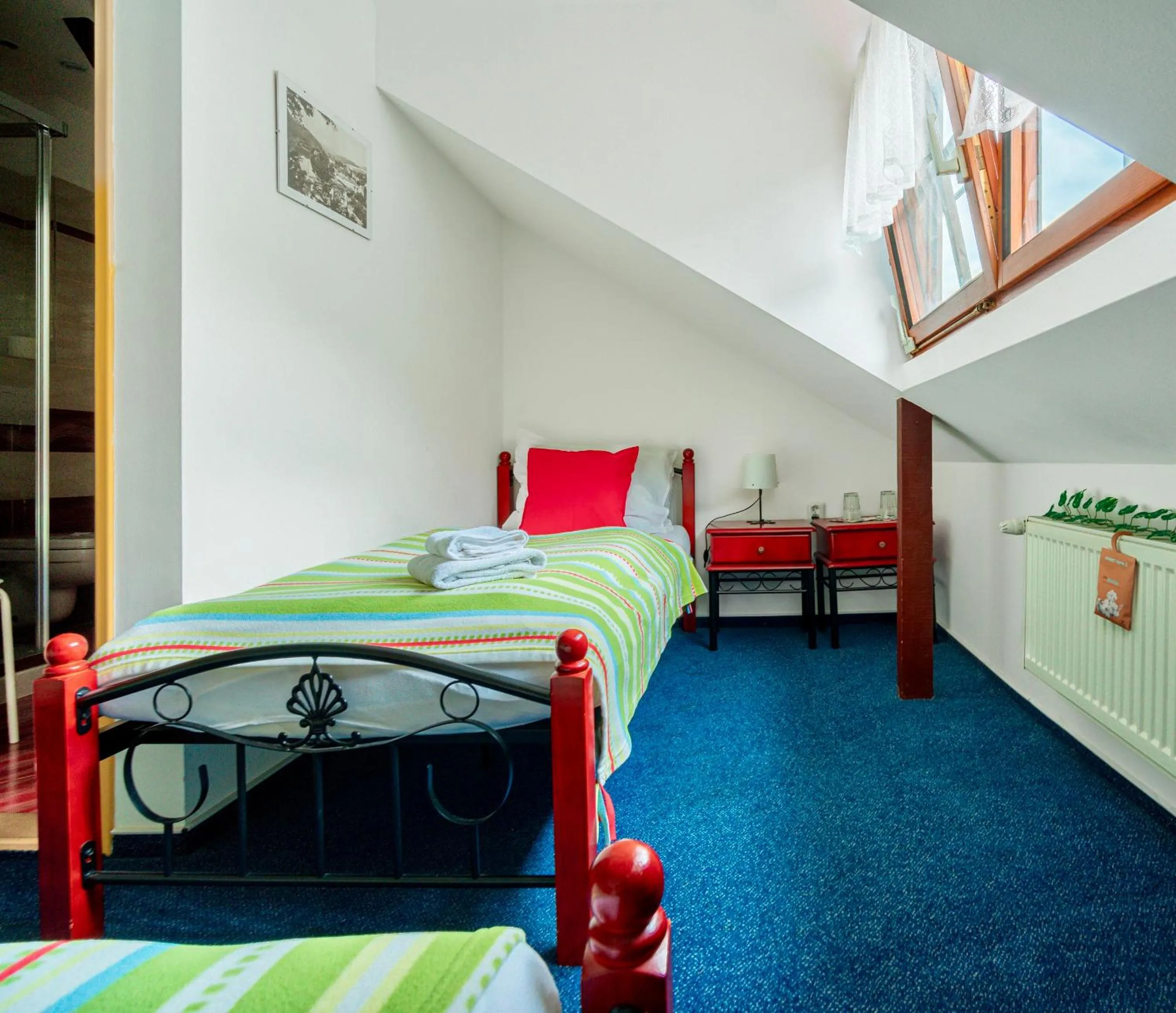 Bed in Ostende Chocerady - ubytování u řeky