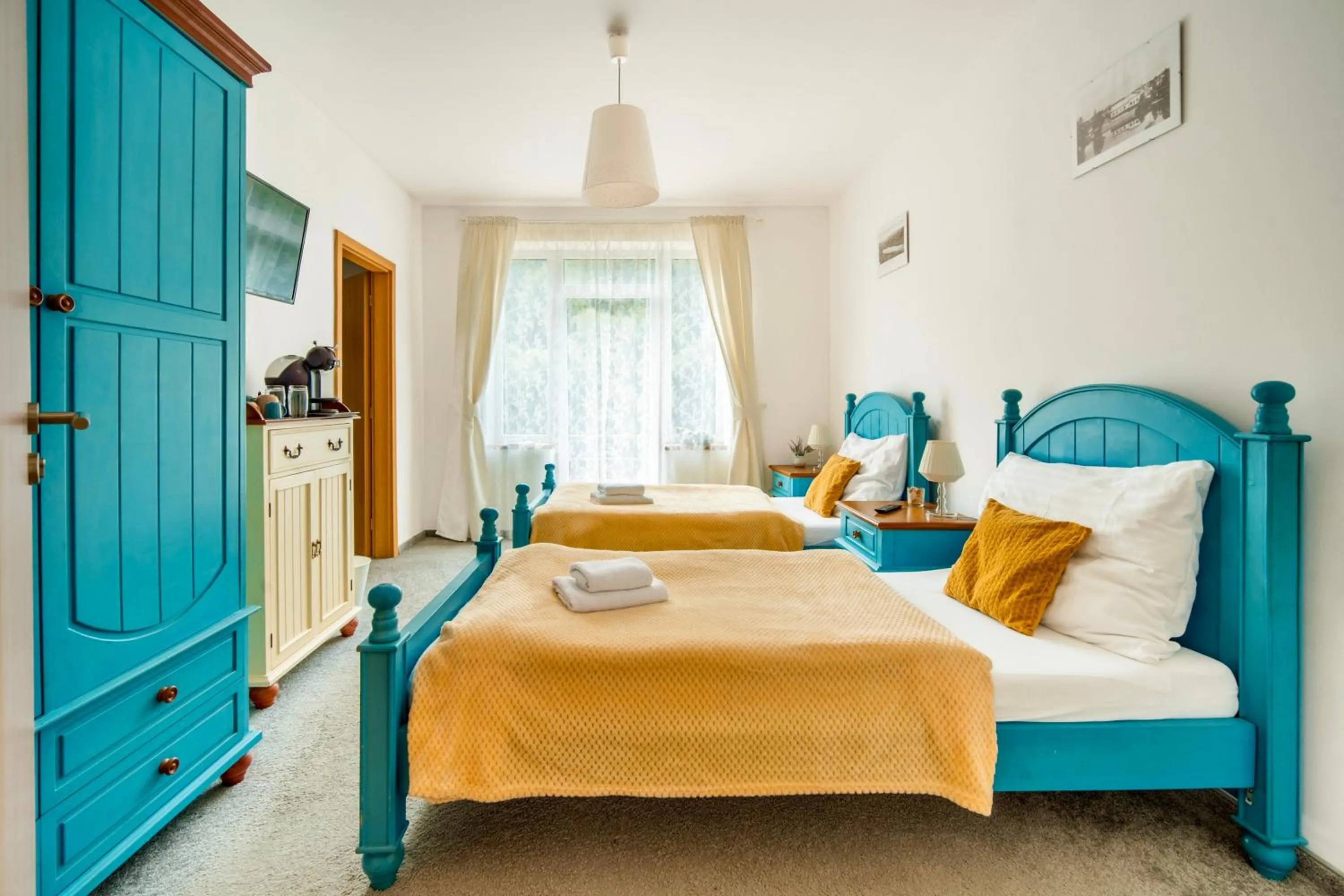Bed in Ostende Chocerady - ubytování u řeky