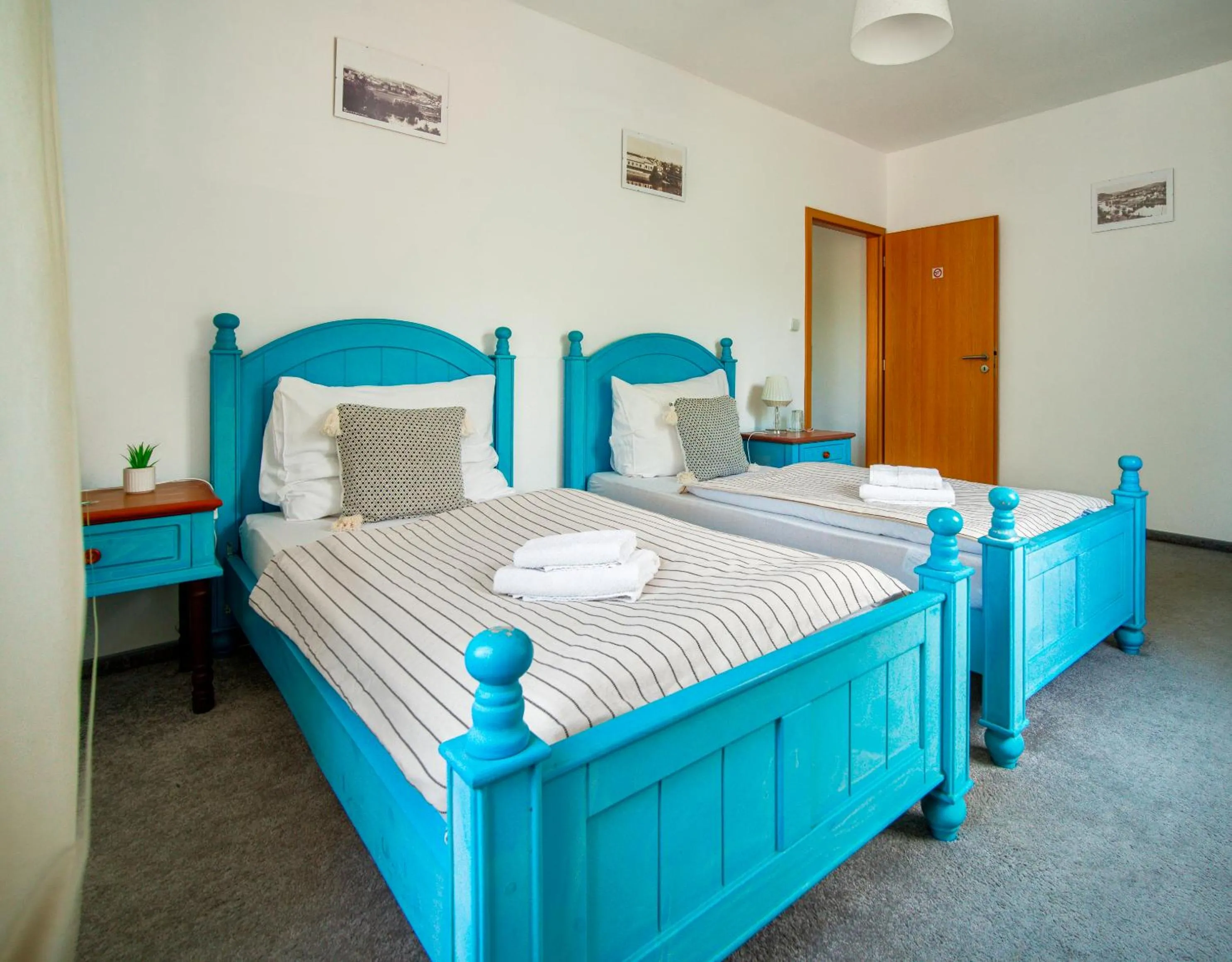Bed in Ostende Chocerady - ubytování u řeky