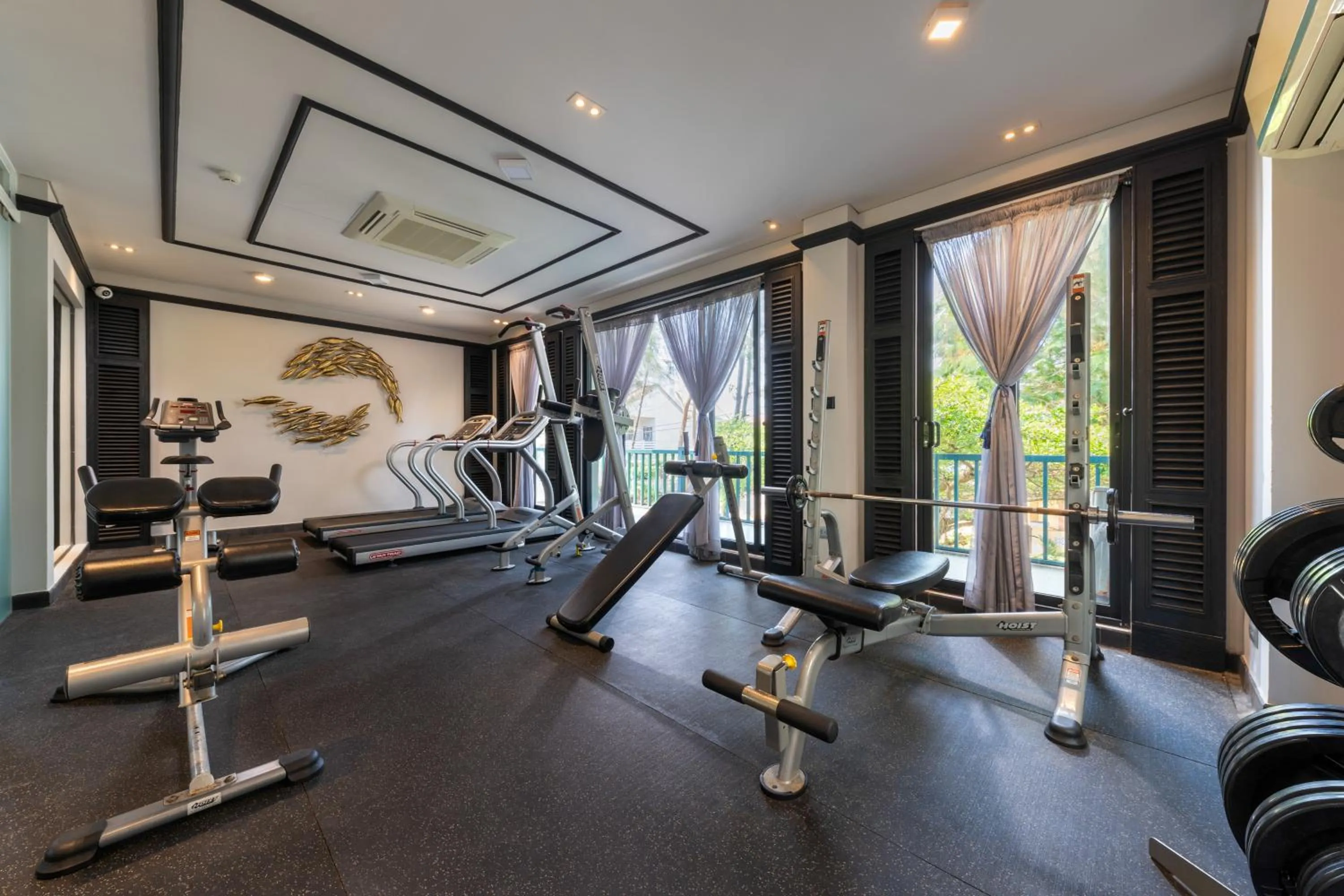 Fitness centre/facilities in Sol An Bang Beach Resort & Spa