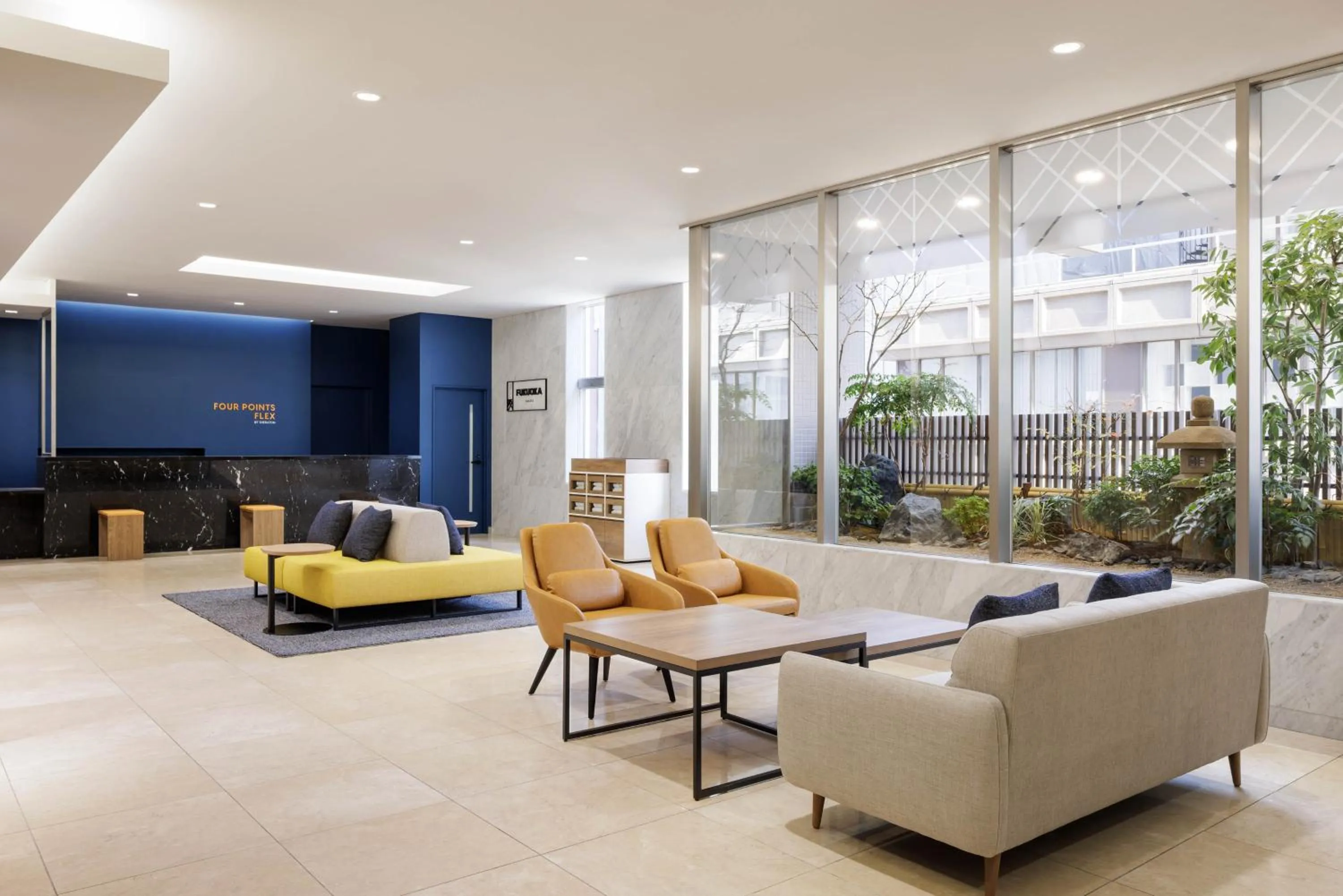 Lobby or reception in Four Points Flex by Sheraton Fukuoka Hakata