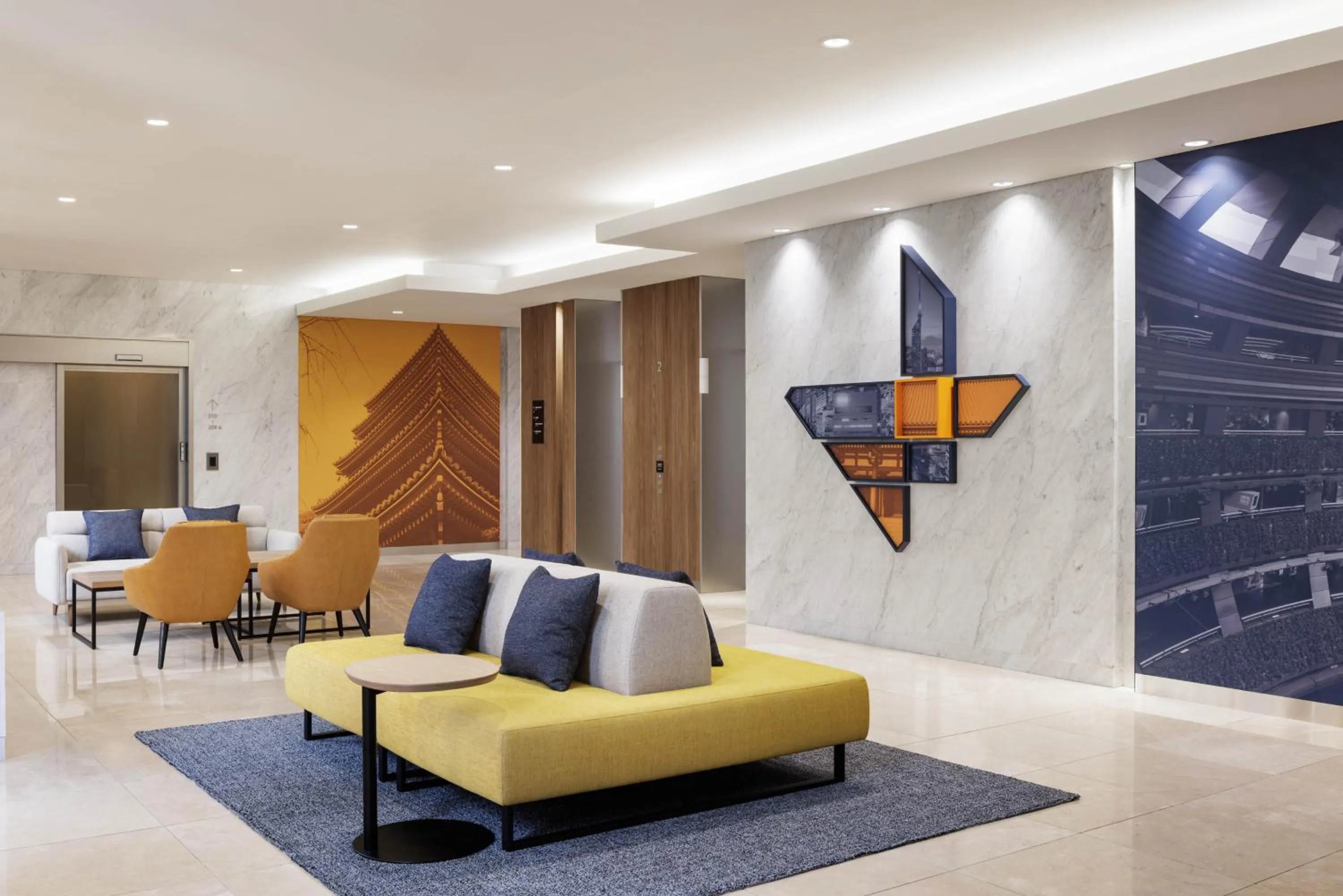Lobby or reception in Four Points Flex by Sheraton Fukuoka Hakata