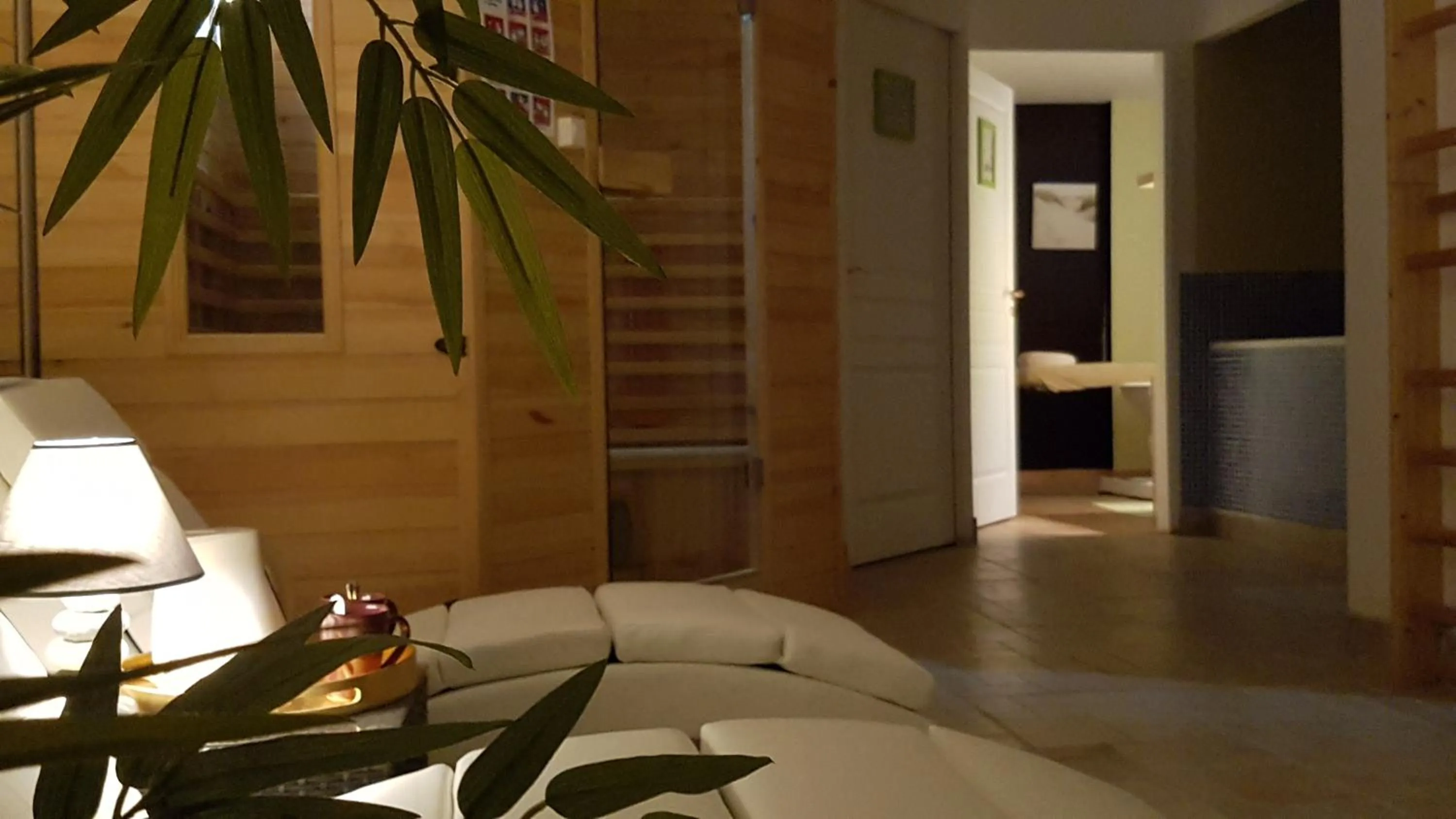 Sauna, Bed in L'Escale Evel Er Gêr