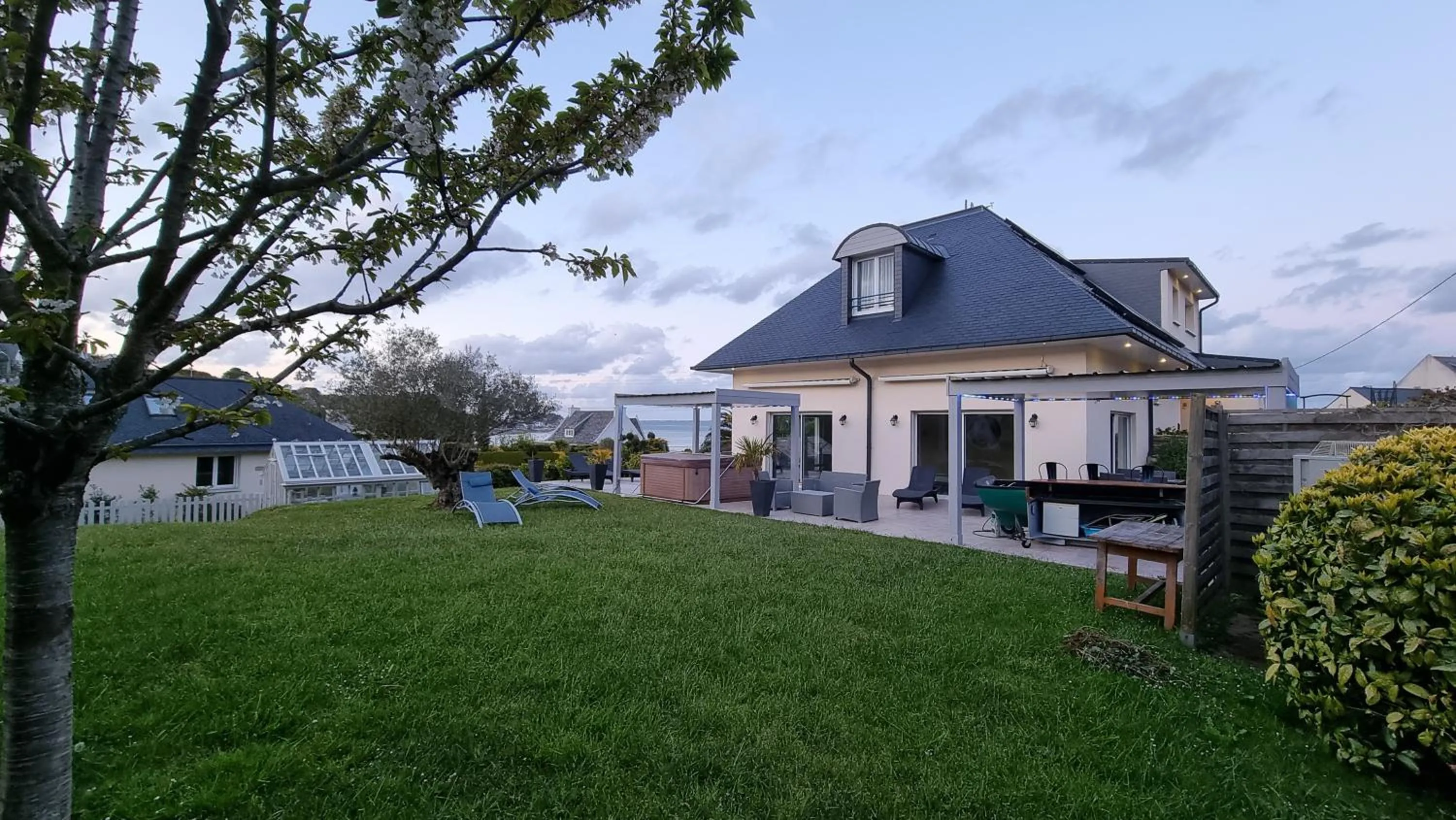 Garden in L'Escale Evel Er Gêr