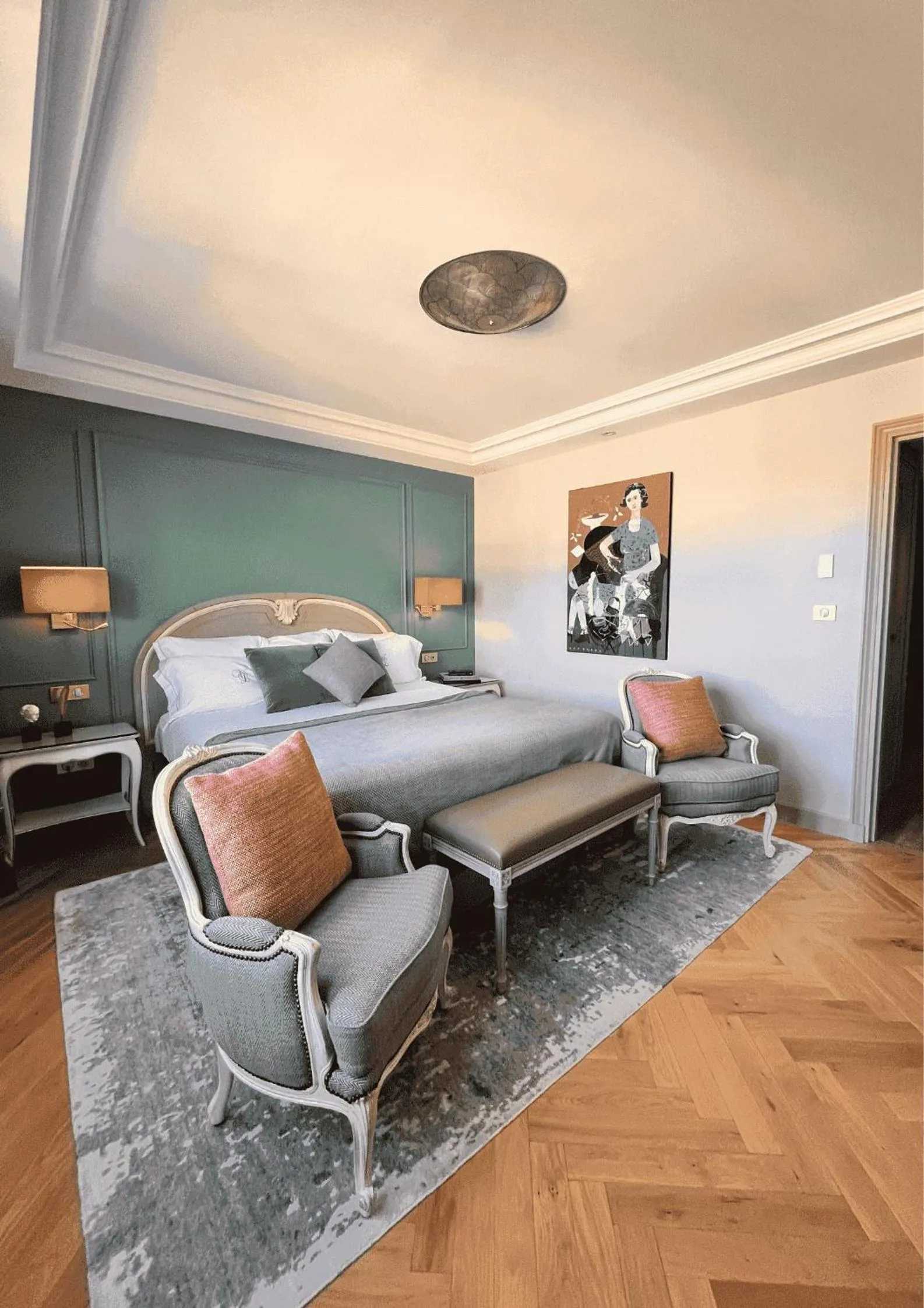 Bedroom, Bed in Villa Lara Hotel