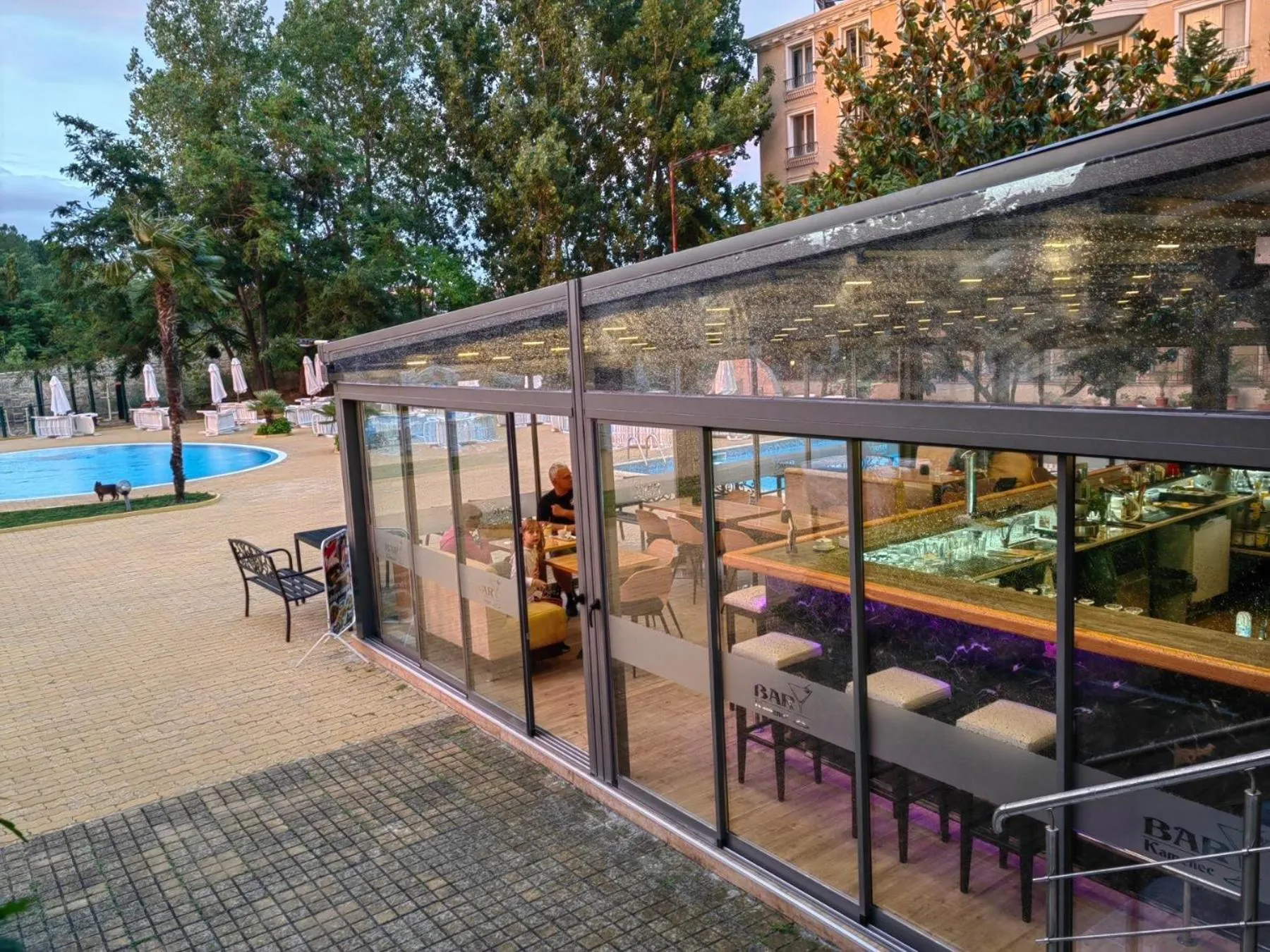 Property building in Kamenec Hotel