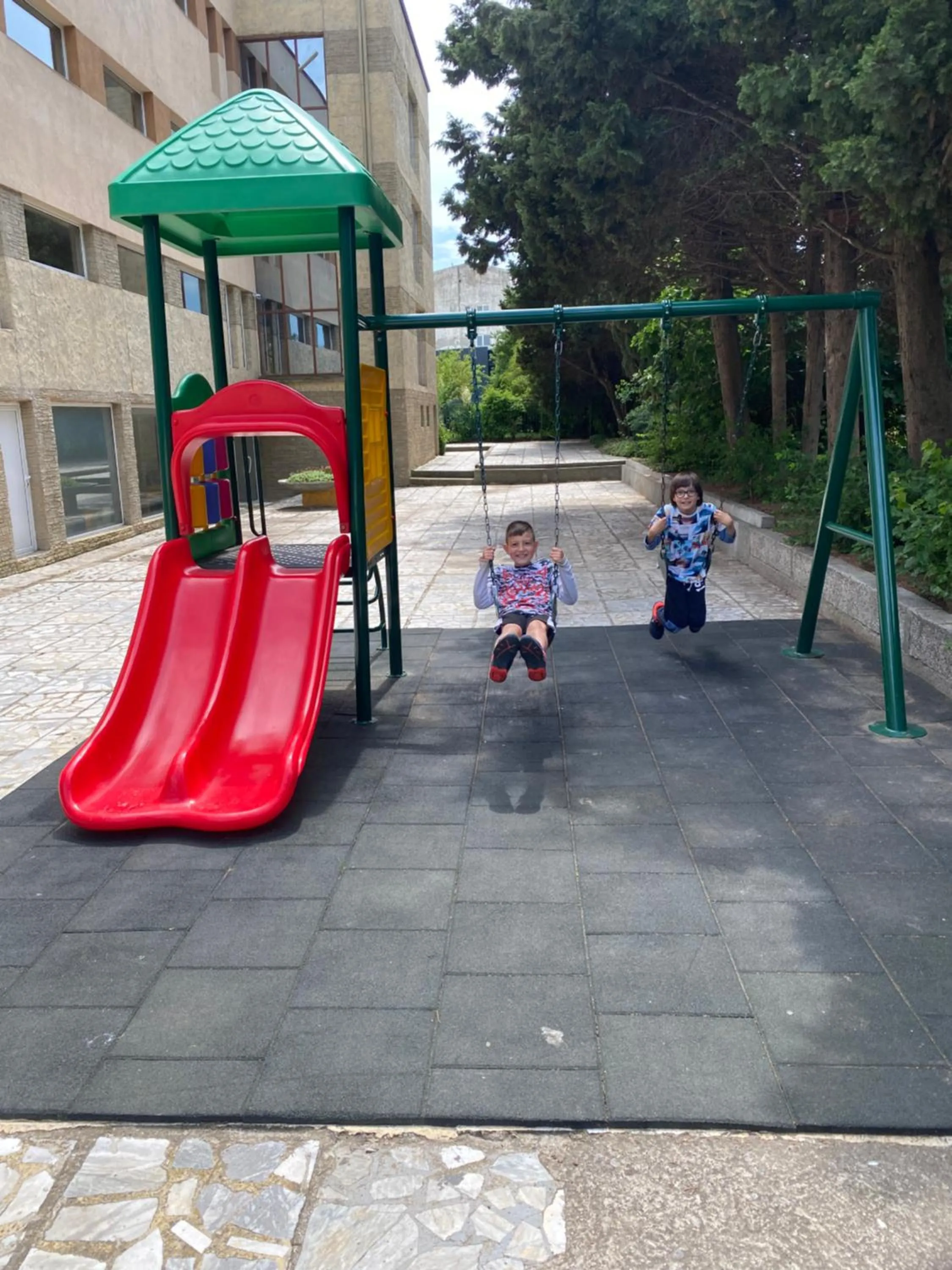 Children play ground in Kamenec Hotel
