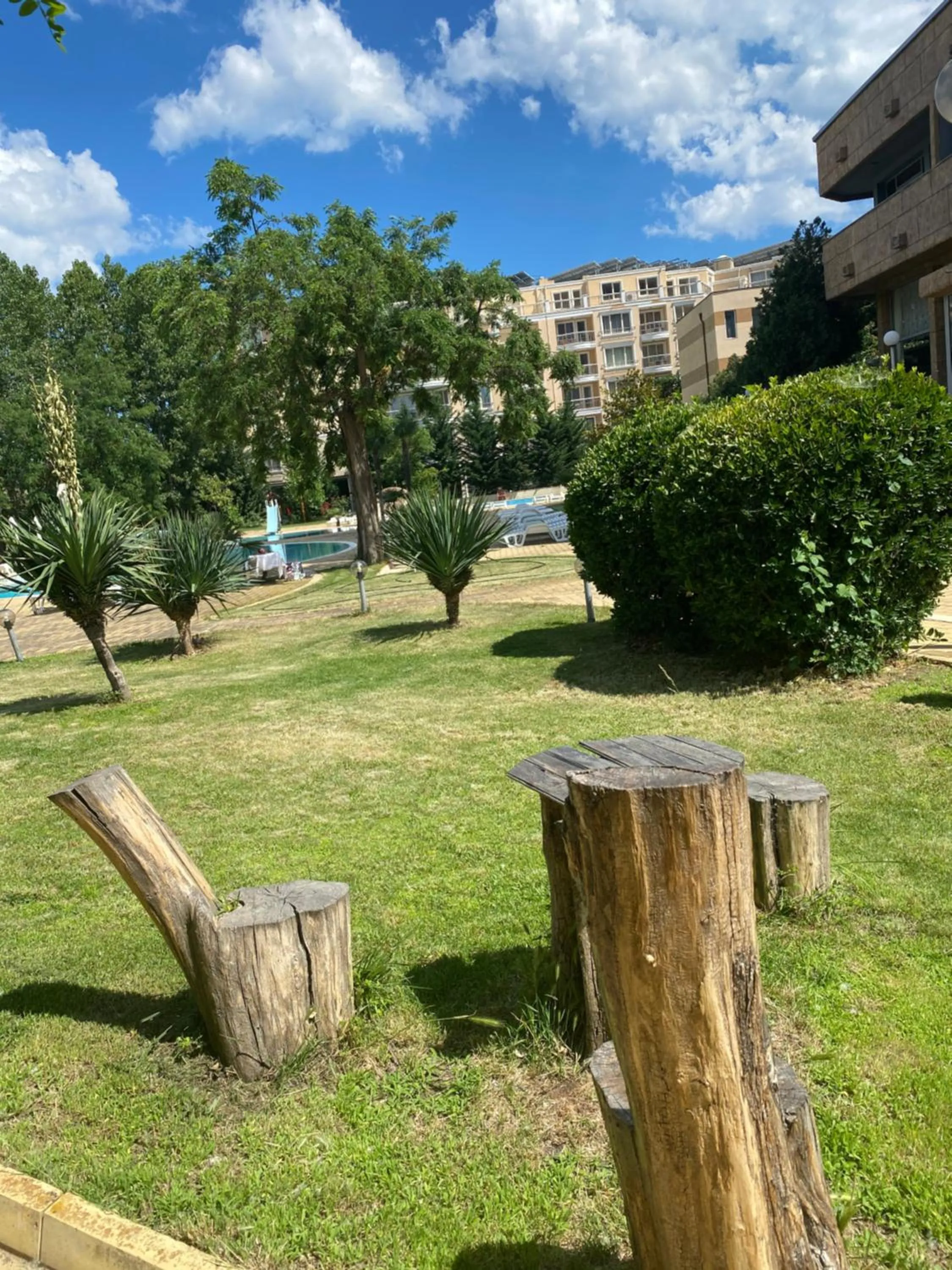 Patio in Kamenec Hotel
