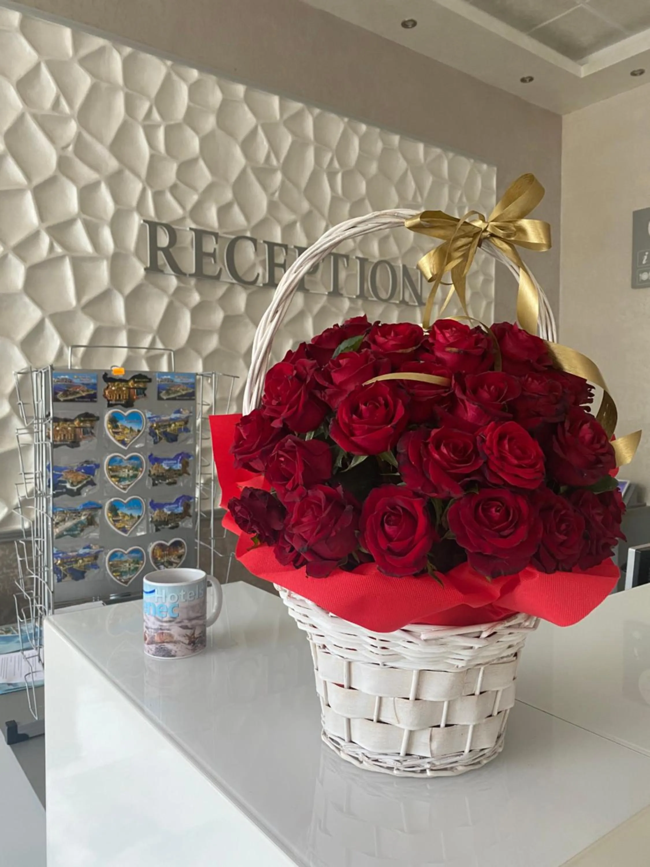 Lobby or reception in Kamenec Hotel