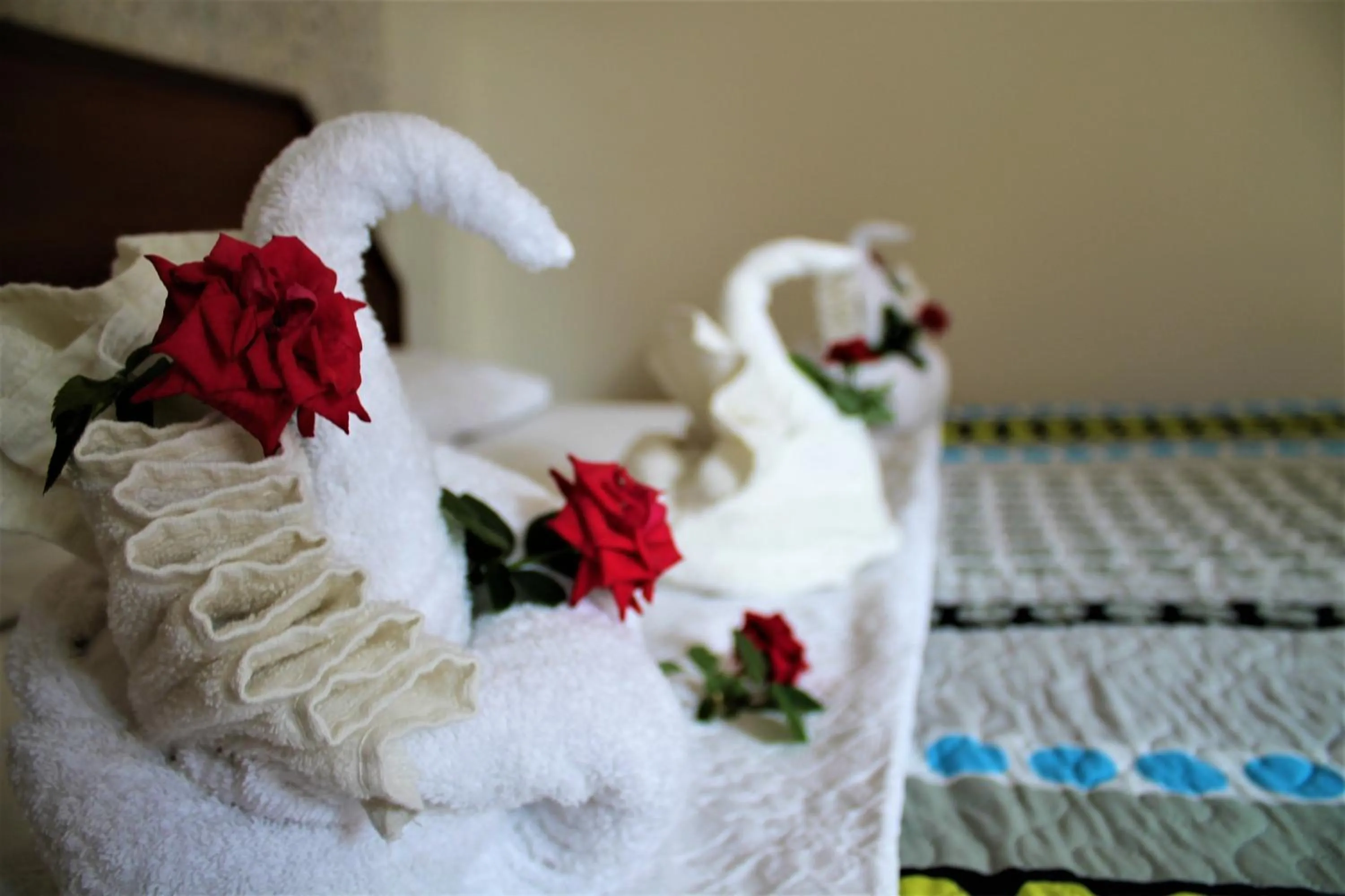 Bed in Le Moral Apart Hotel