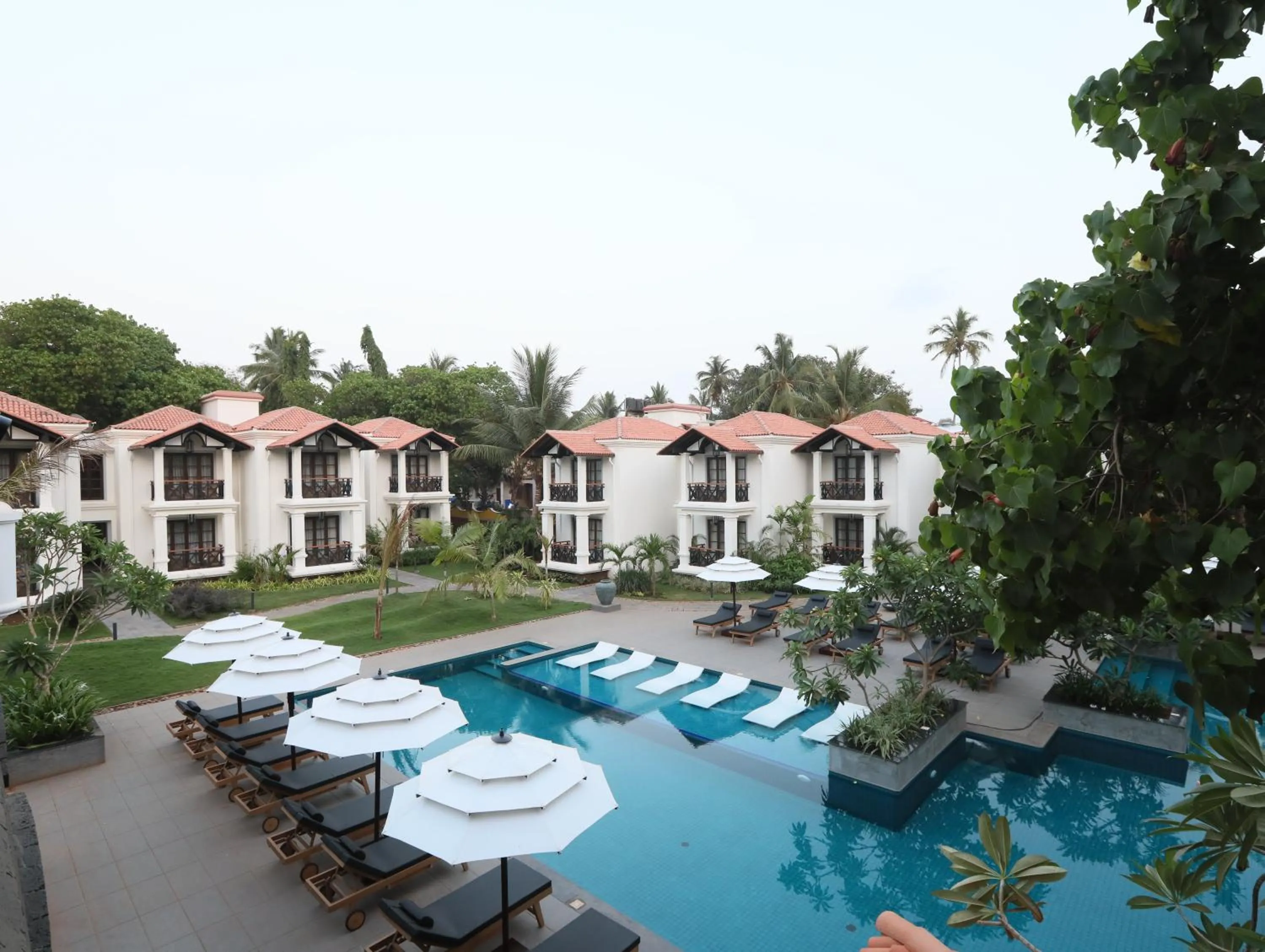 Pool view in Andores Resort And Spa - Calangute
