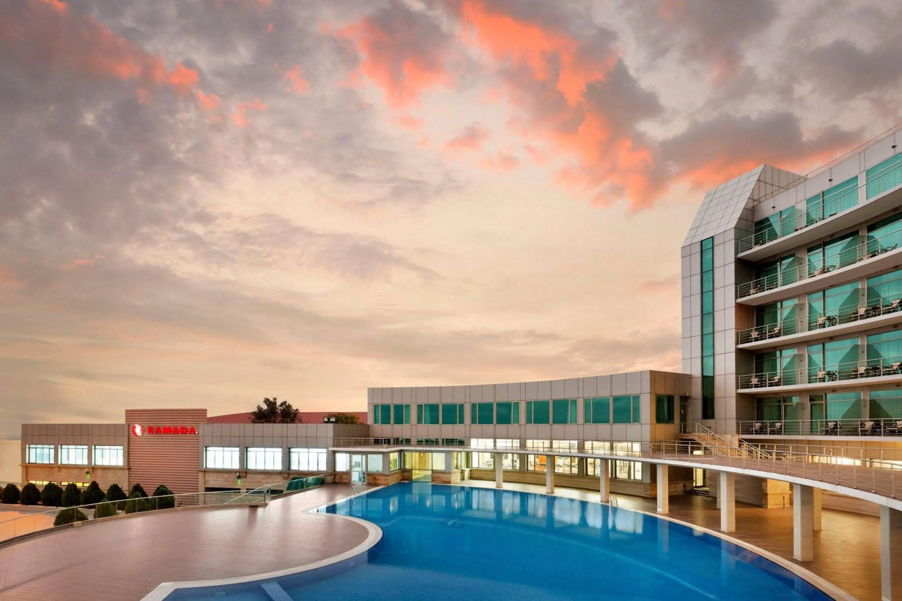 Property building in Ramada by Wyndham Baku