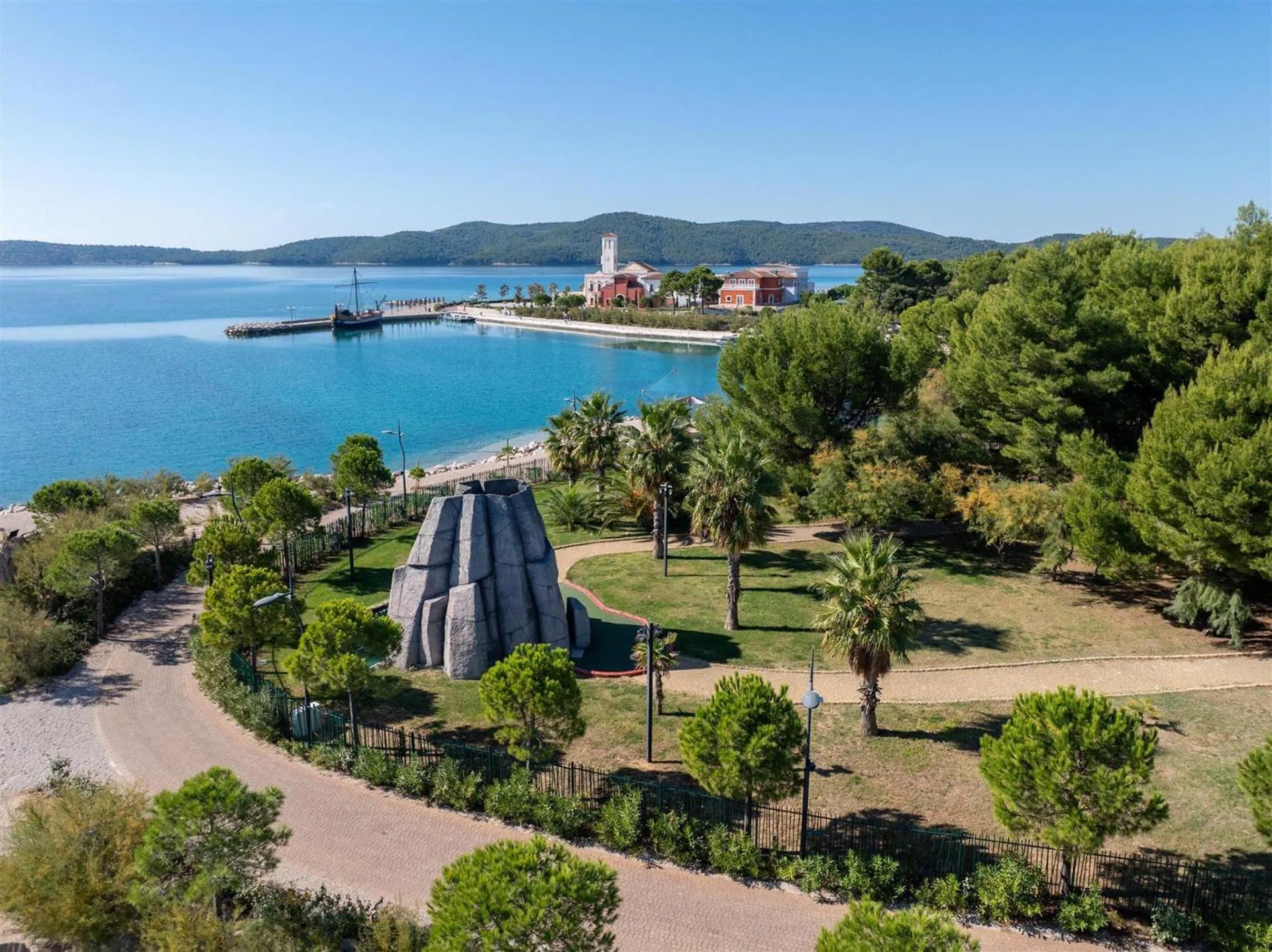 Minigolf in Amadria Park Apartments Šibenik