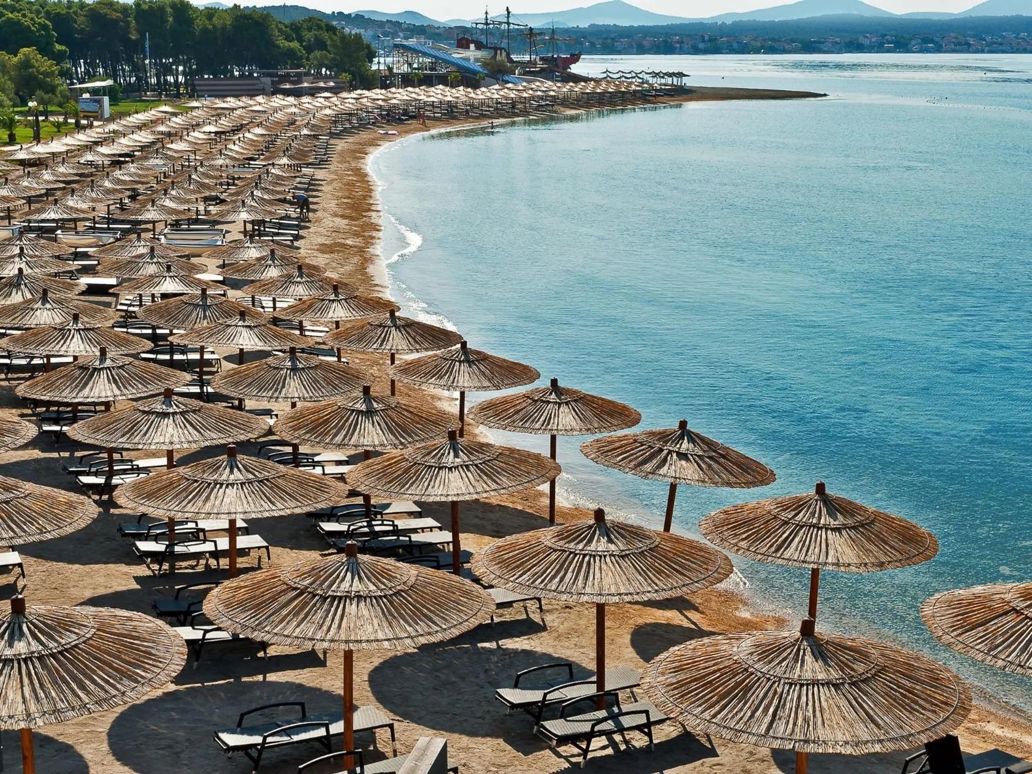 Beach in Amadria Park Apartments Šibenik