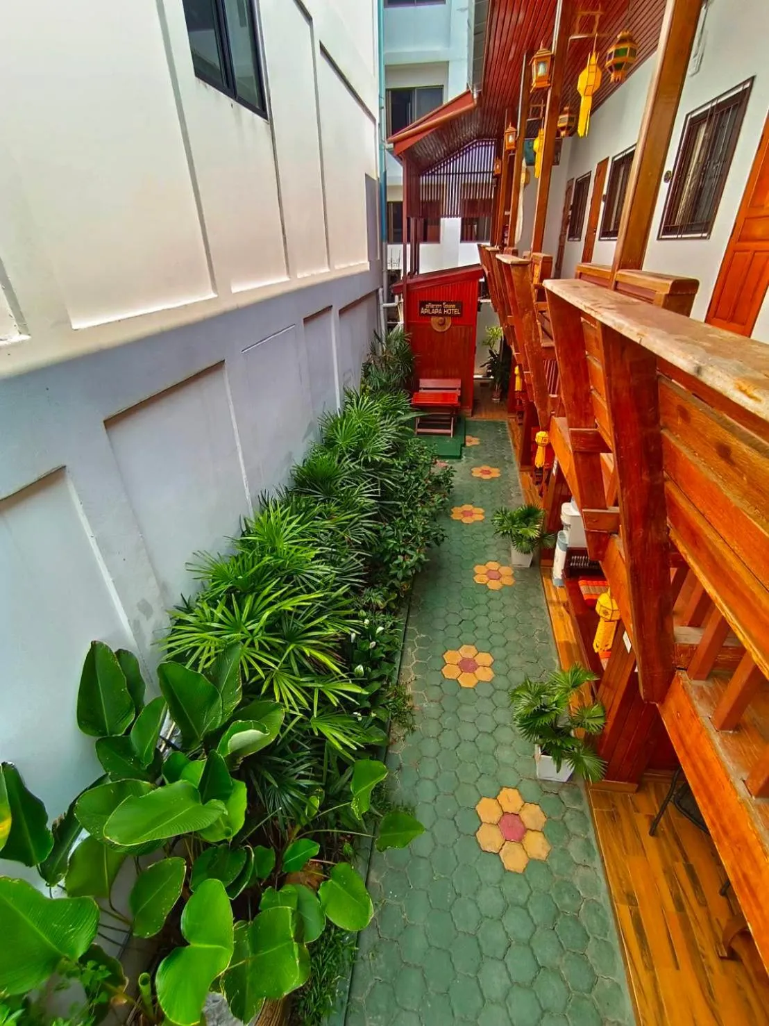 View (from property/room) in Apilapa Hotel