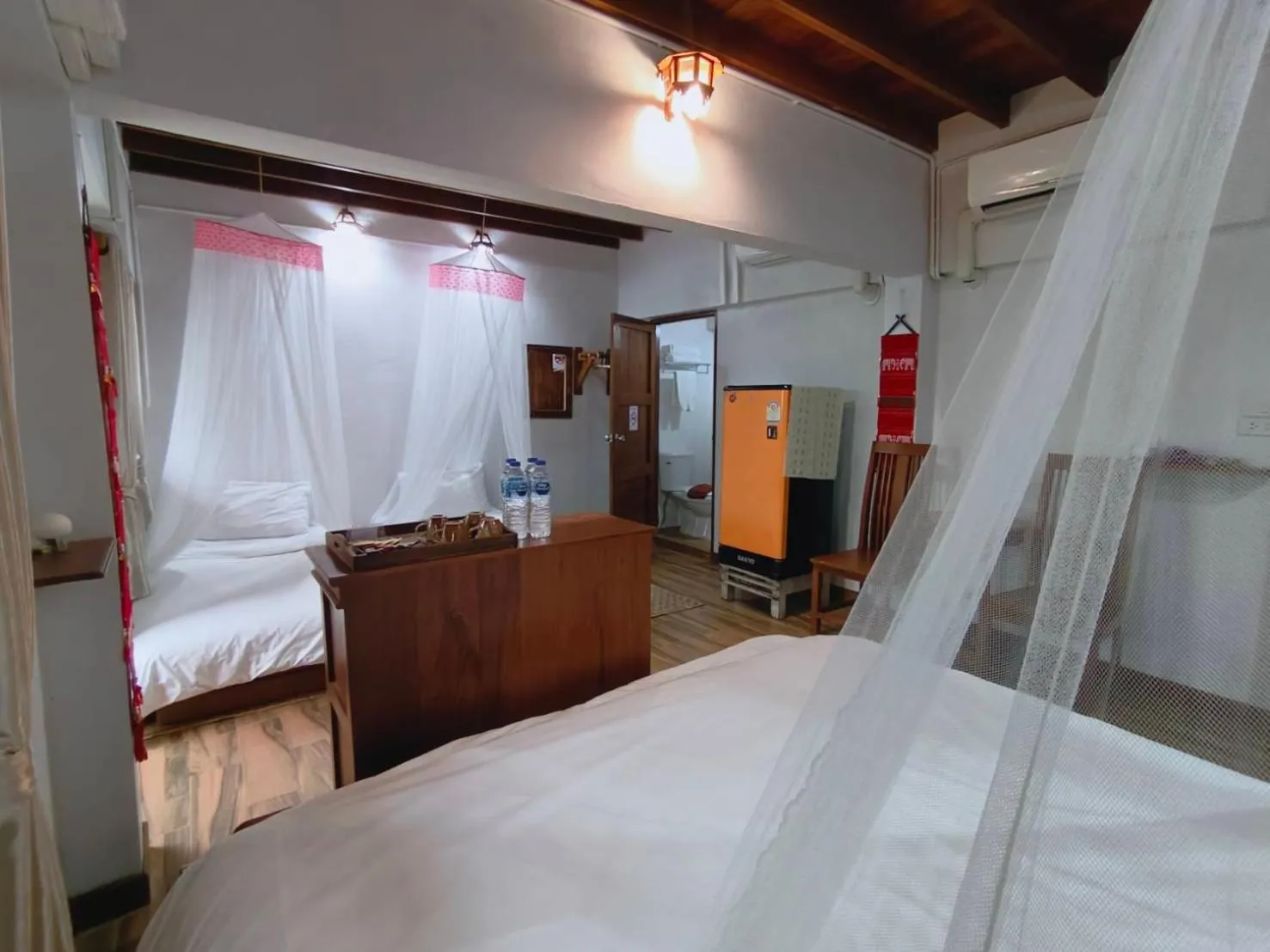 Bed in Apilapa Hotel